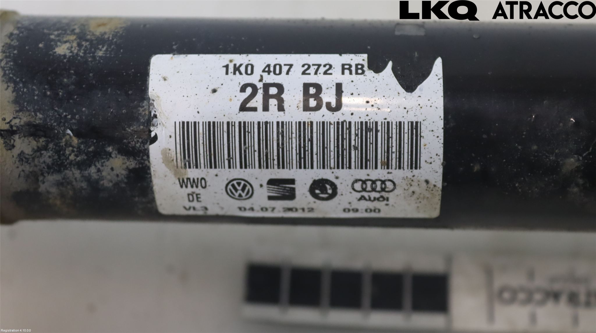 Audi A3/S3 05-13 Drivaksel Foran Kompl Høyre