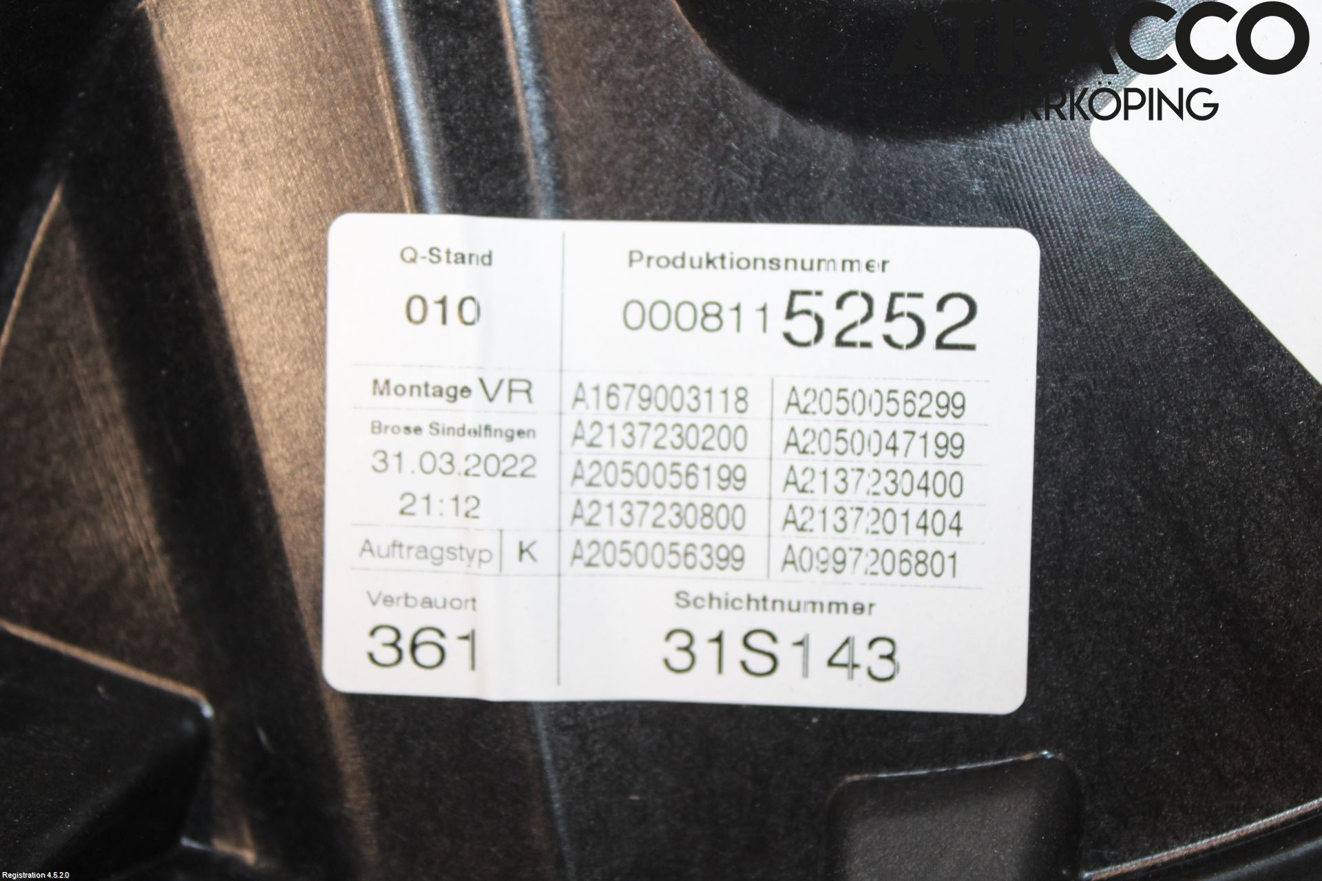 Mercedes-Benz MB E-KLASS (W213) 16-23 Vindusheis El Komp