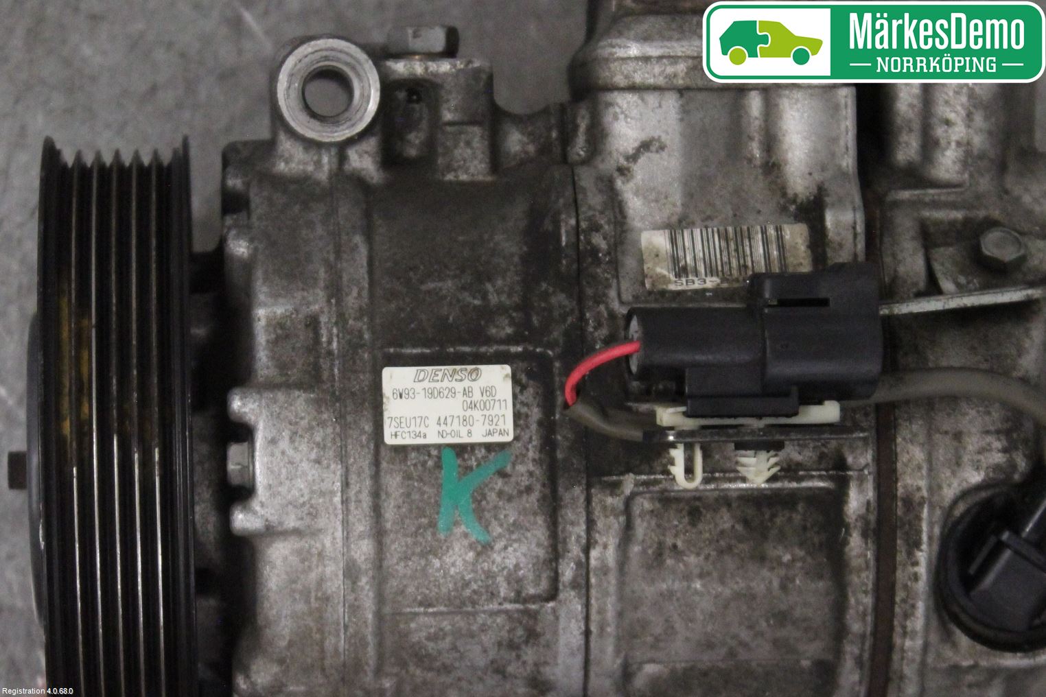 Jaguar XK/XKR 06-14 Varme Ac Kompressor