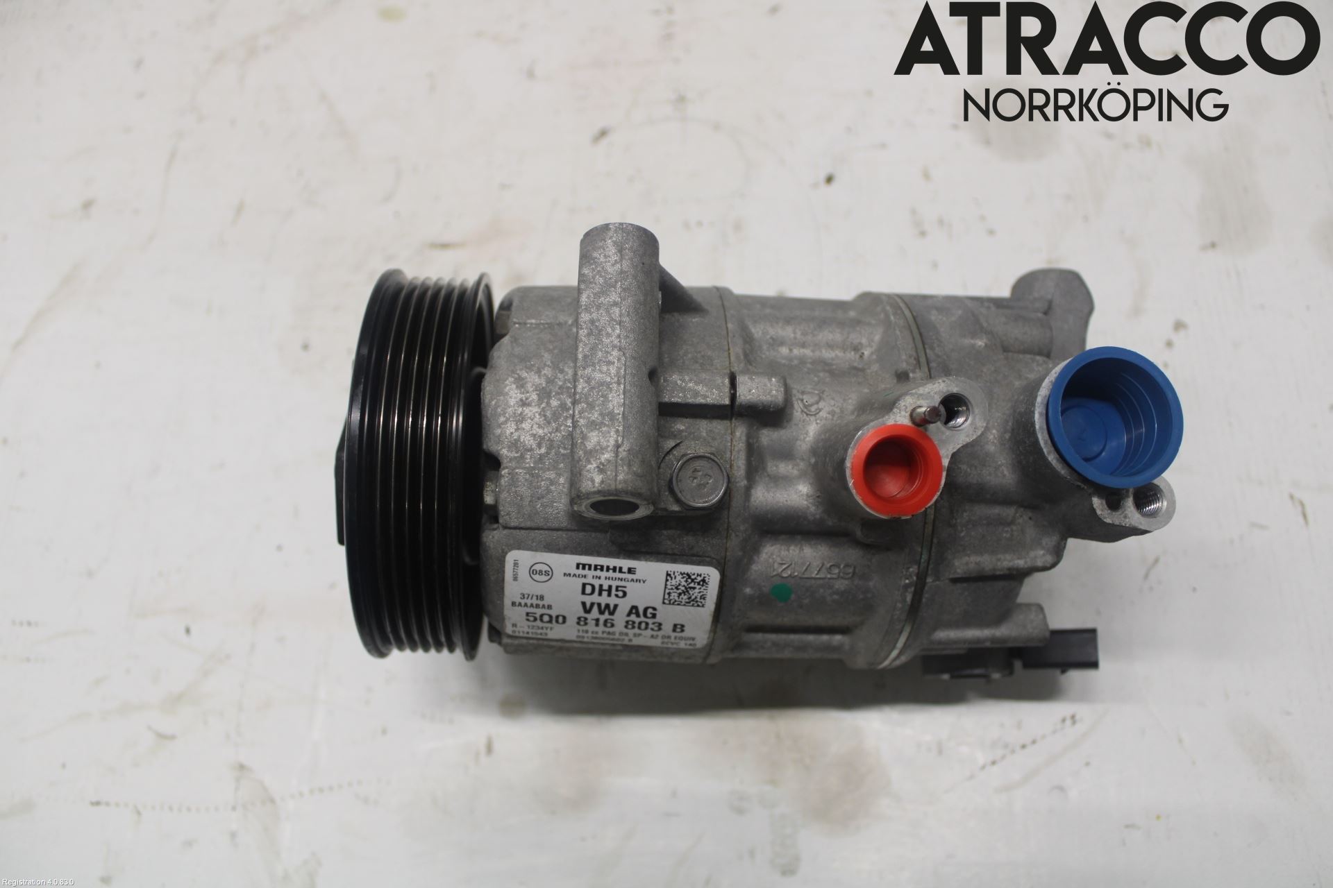 Volkswagen VW GOLF / E-GOLF VII 13-20 Varme Ac Kompressor