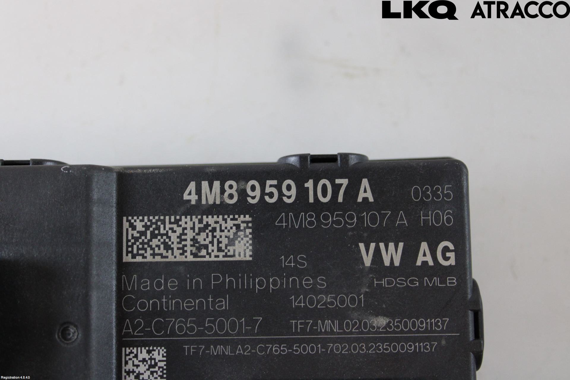 Audi A4/S4 B9 20- Styreenhet Bakluke
