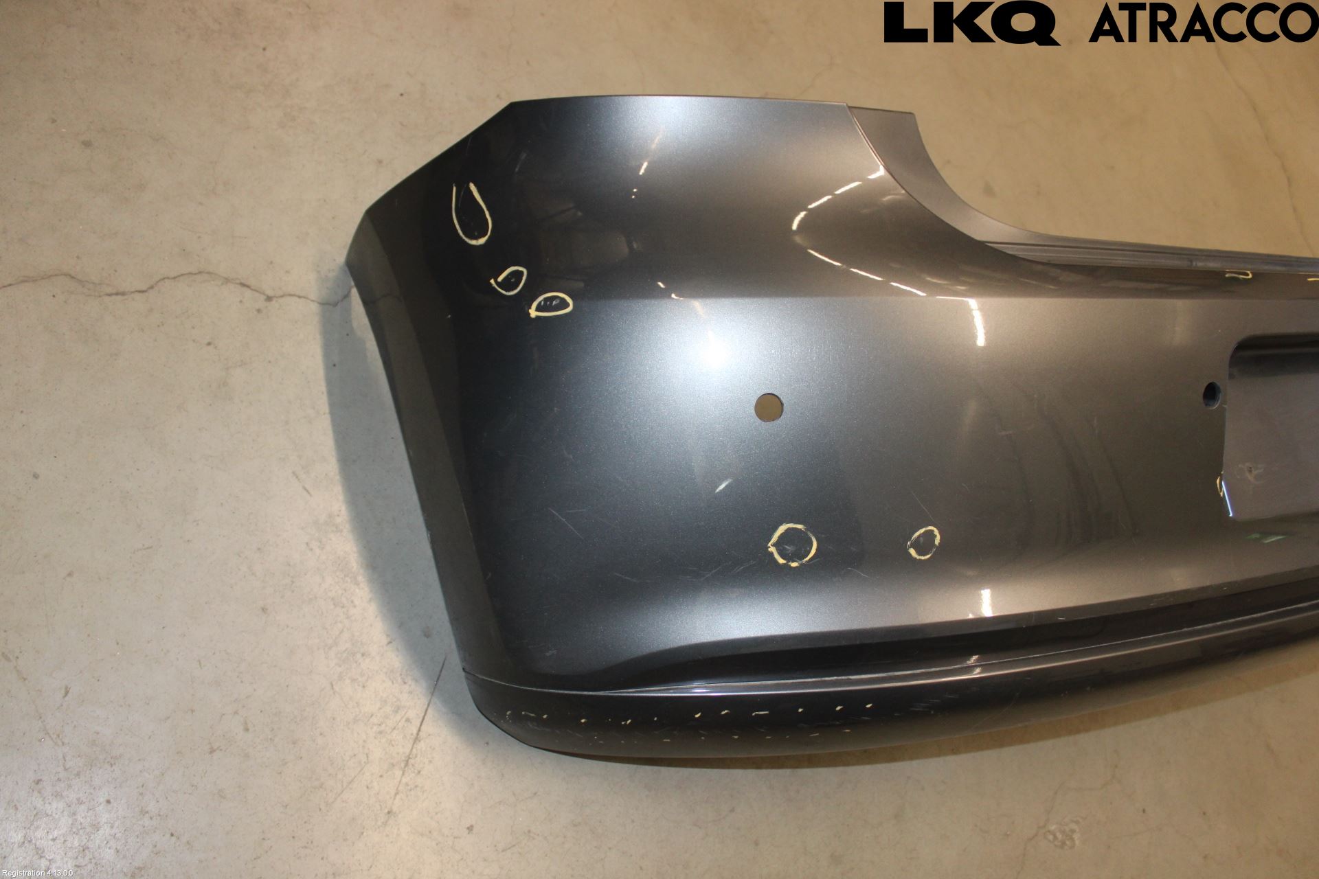 Volkswagen VW POLO 10-17 Støtfanger Bak