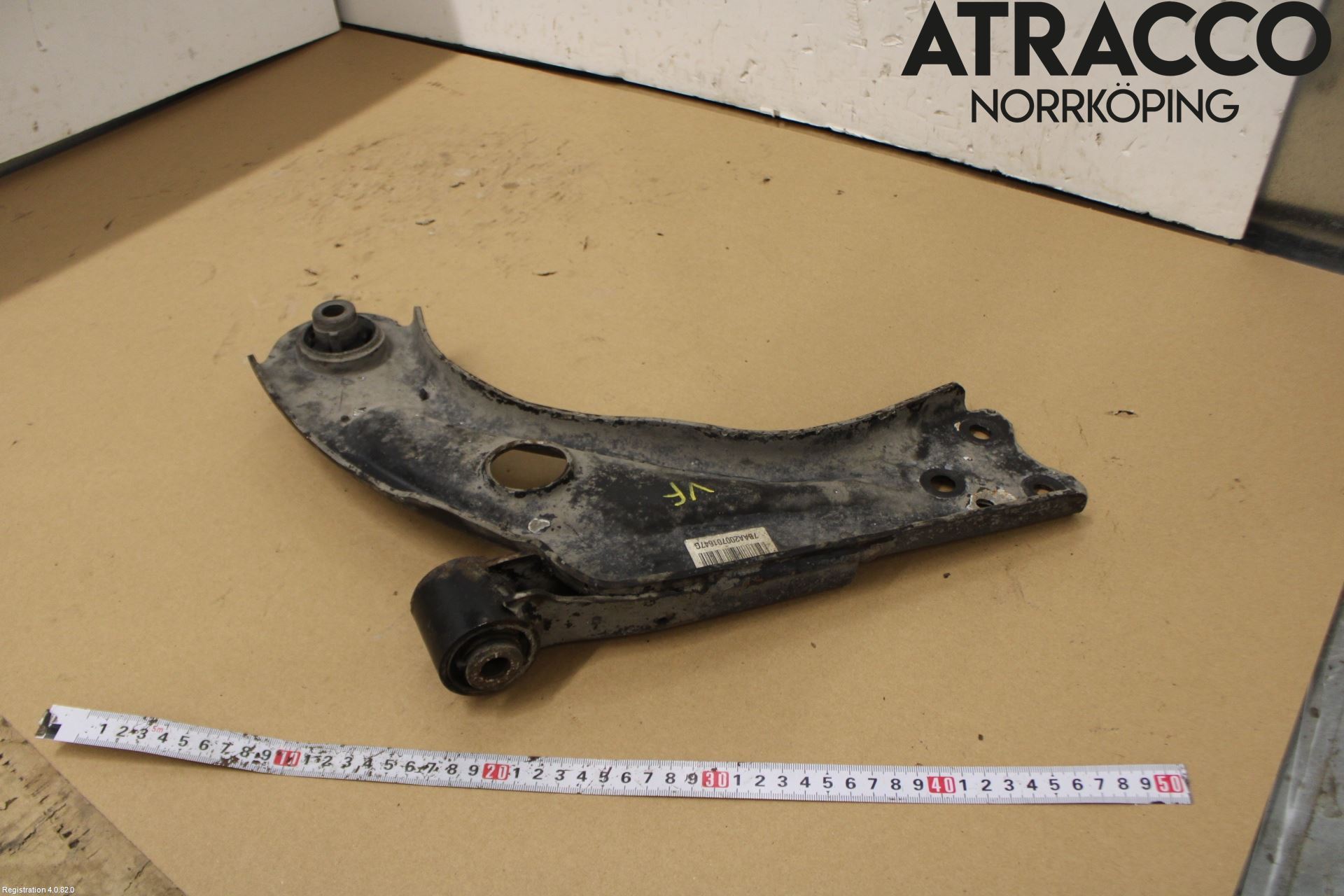 Citroen C4 GRAND PICASSO 14-18 Bærearm Foran Venstre Nedre