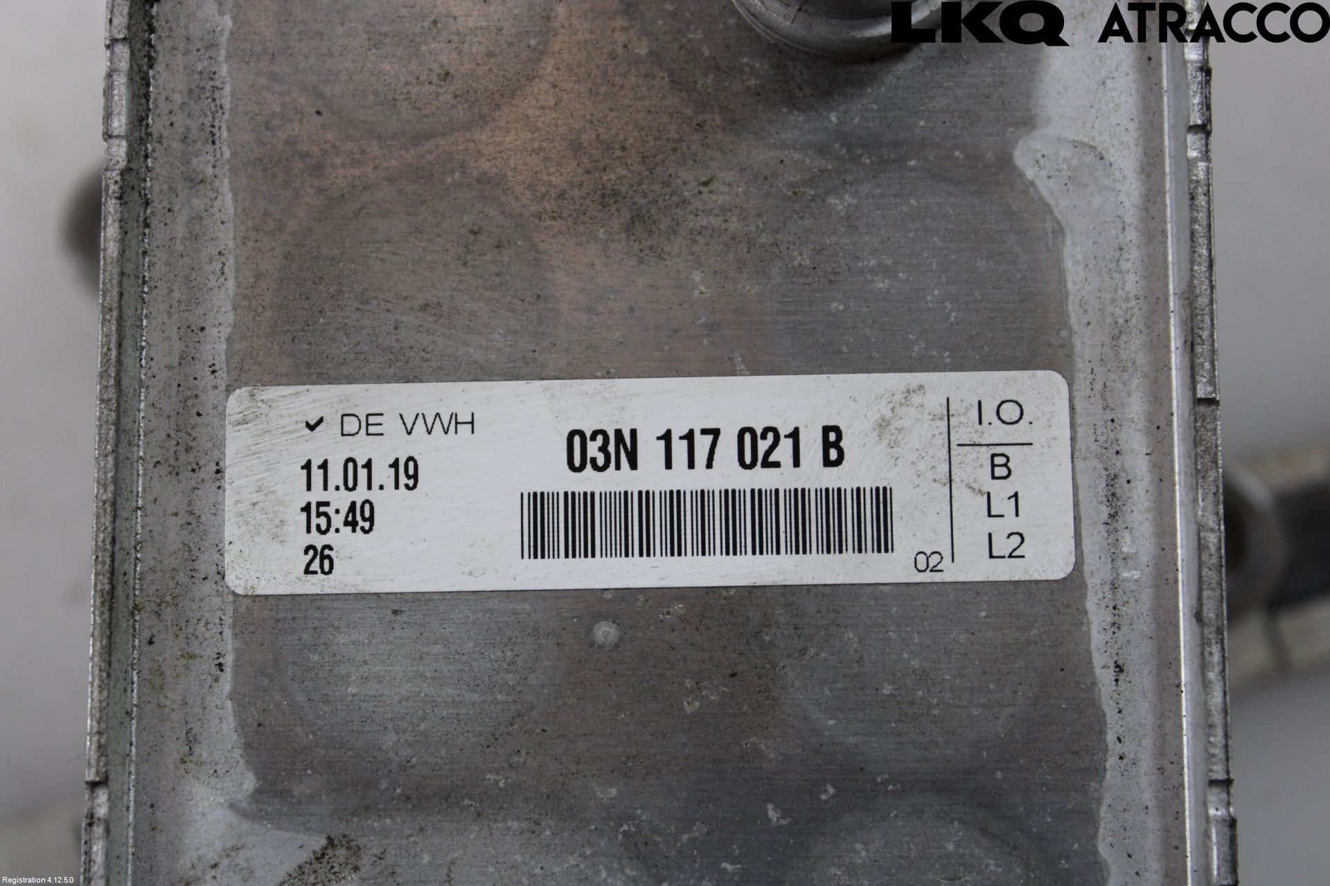 Audi A4/S4 B9 16-19 Radiator Oljekjøler Automatgea