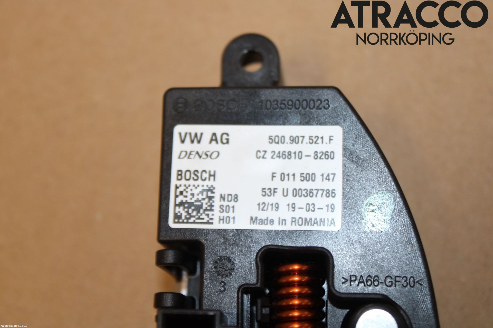 Skoda OCTAVIA (NX) 20- Varmeapparat Viftemotstand