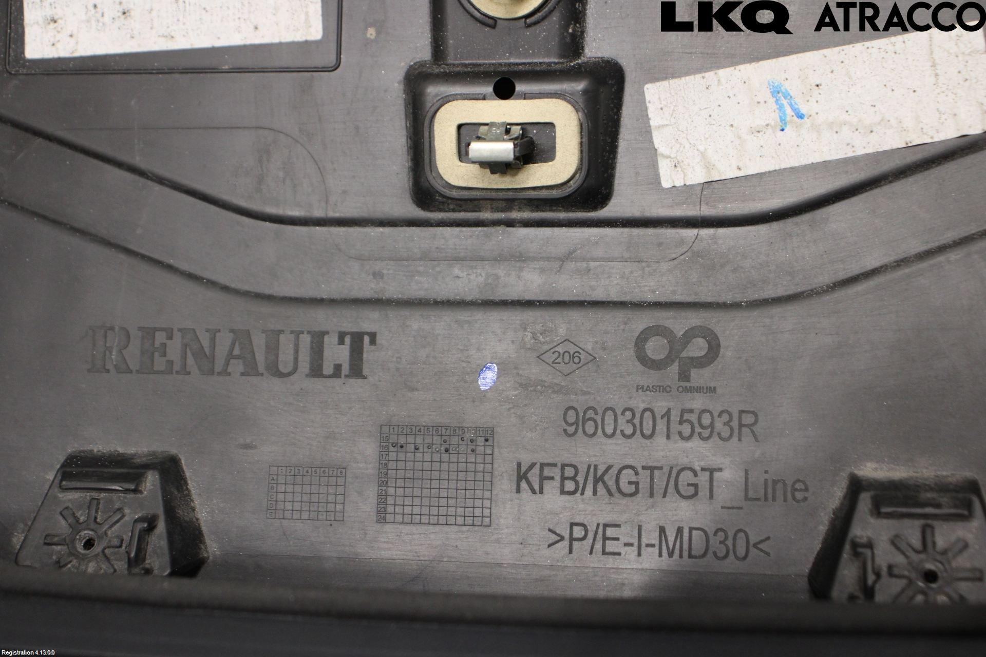 Renault MEGANE IV 16-23 Spoiler Bakluke