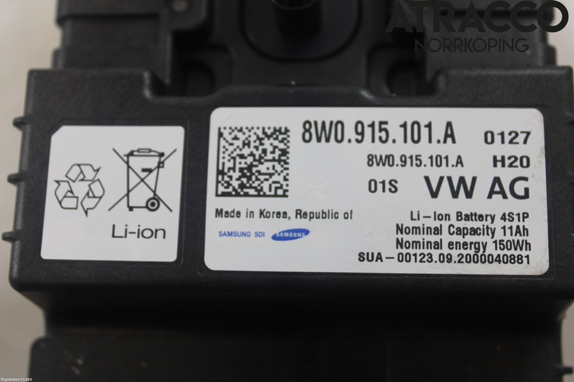 Audi A5 17- Hybrid Batteri