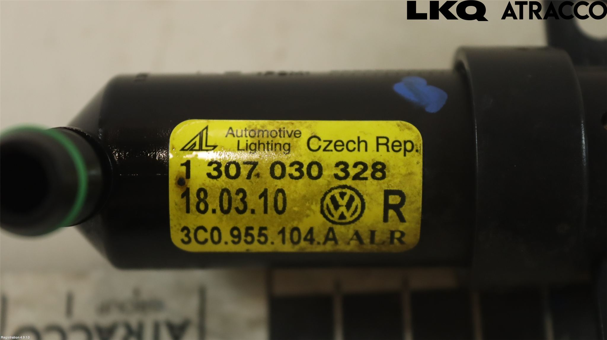 Volkswagen VW PASSAT 05-11 Spylerdyse Frontlykter