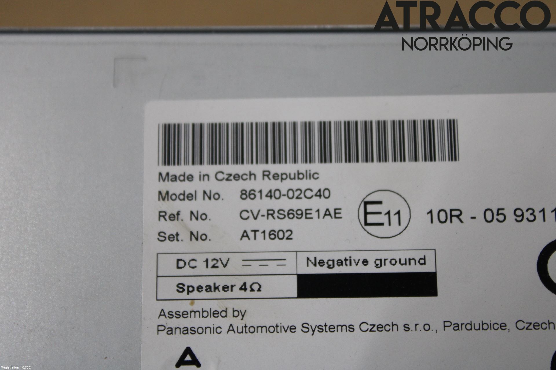 Toyota COROLLA 19- Stereo Radio Med Cd