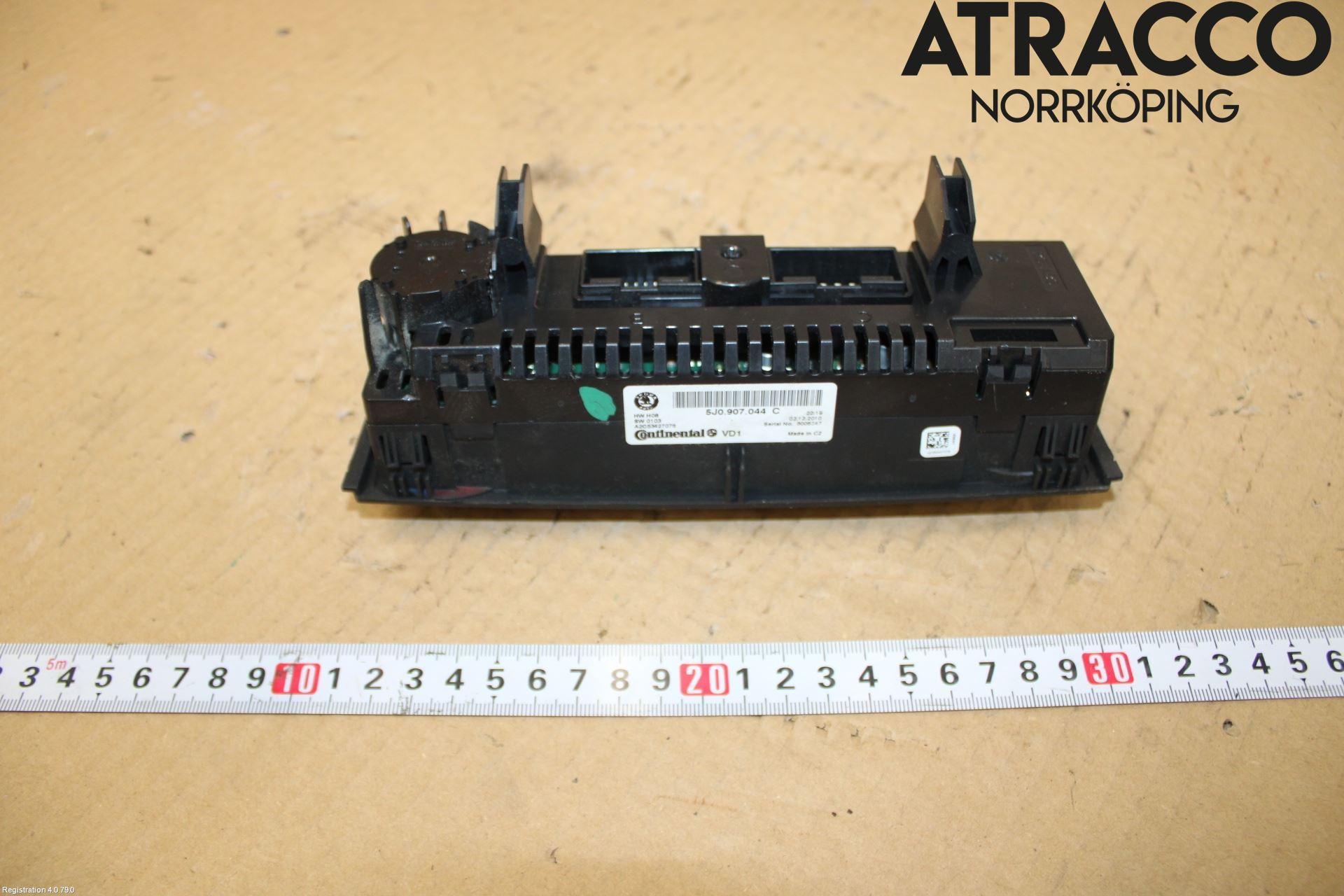 Skoda FABIA 07-14 Varmeapparat Panel(Regulering)