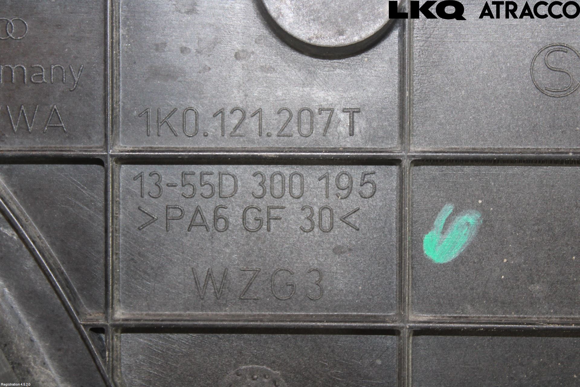 Volkswagen VW SCIROCCO 09-17 Kjølevifte Elektrisk