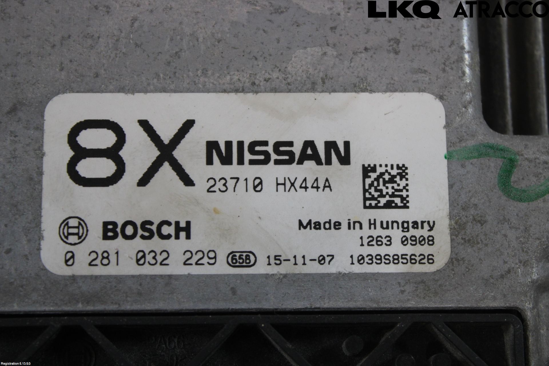 Nissan QASHQAI 14-17 Styreenhet Dieselpumpe