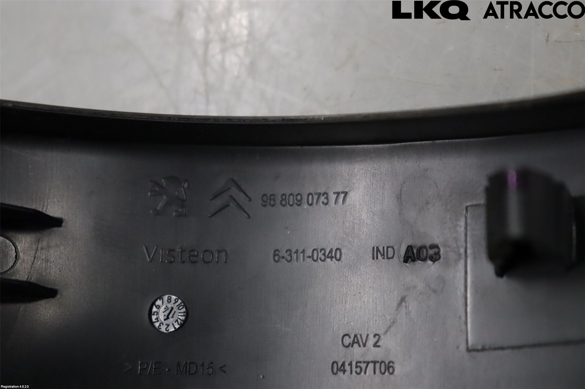 Peugeot PARTNER 08-15 Instrument Ramme