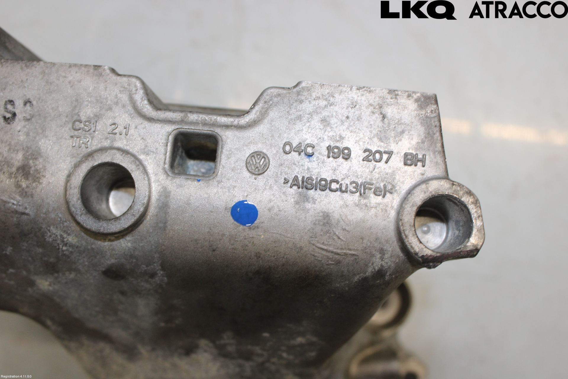 Volkswagen VW GOLF / E-GOLF VII 13-20 Motor Feste Stål-Alu