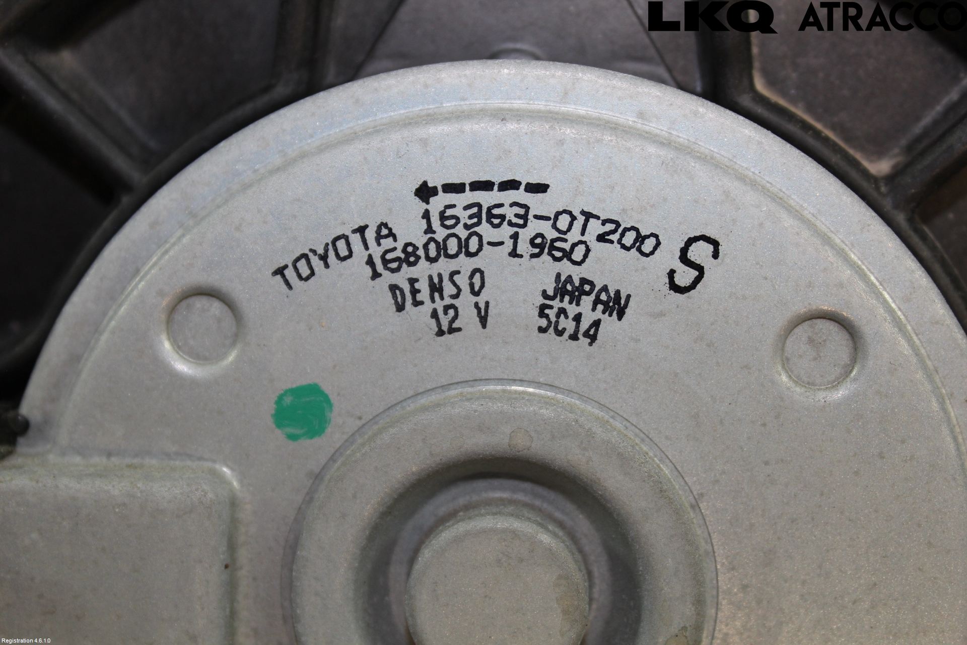 Toyota COROLLA 19- Kjølevifte Elektrisk