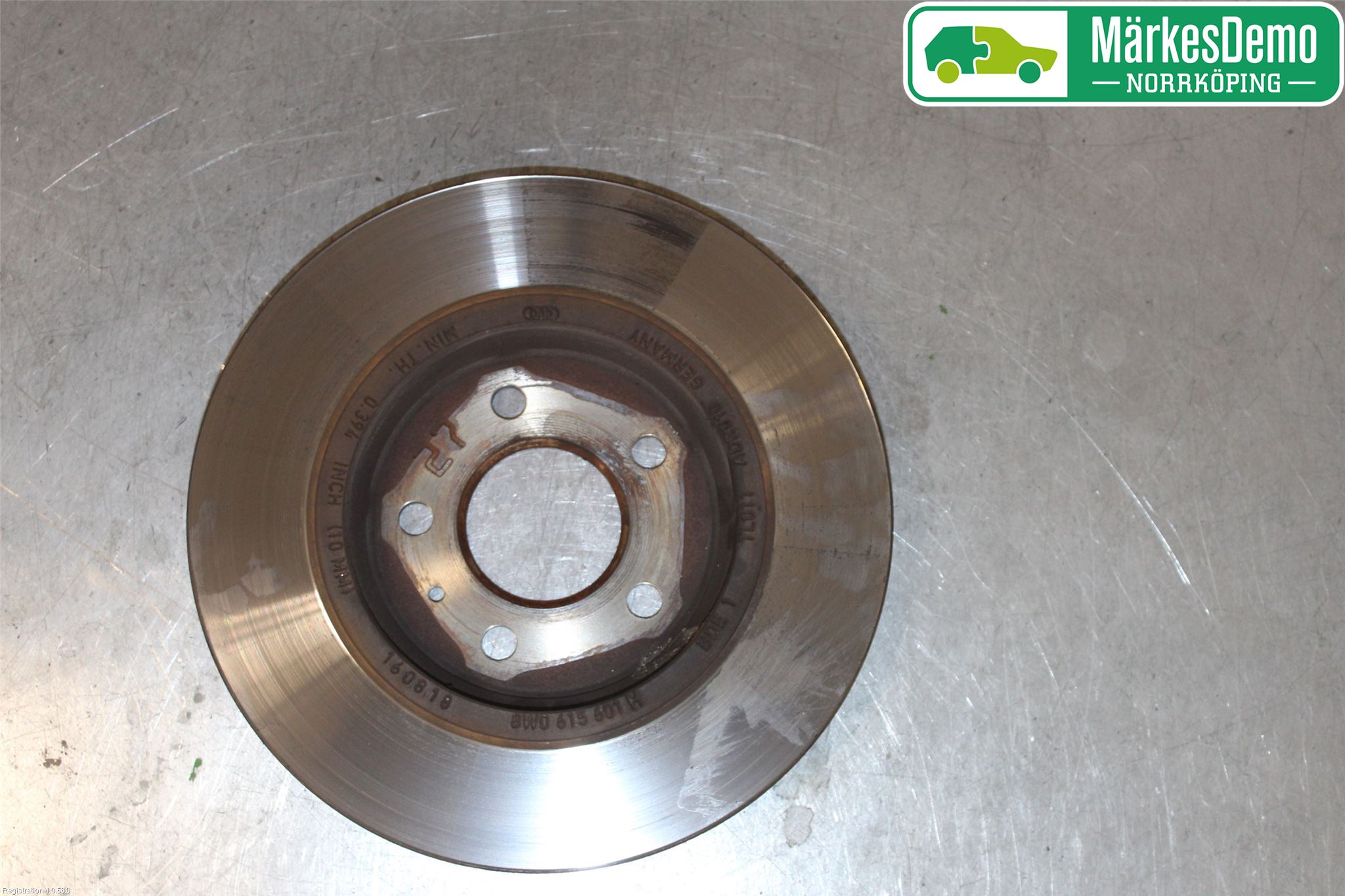 Audi A4/S4 B9 16-19 Bremseskive Bak