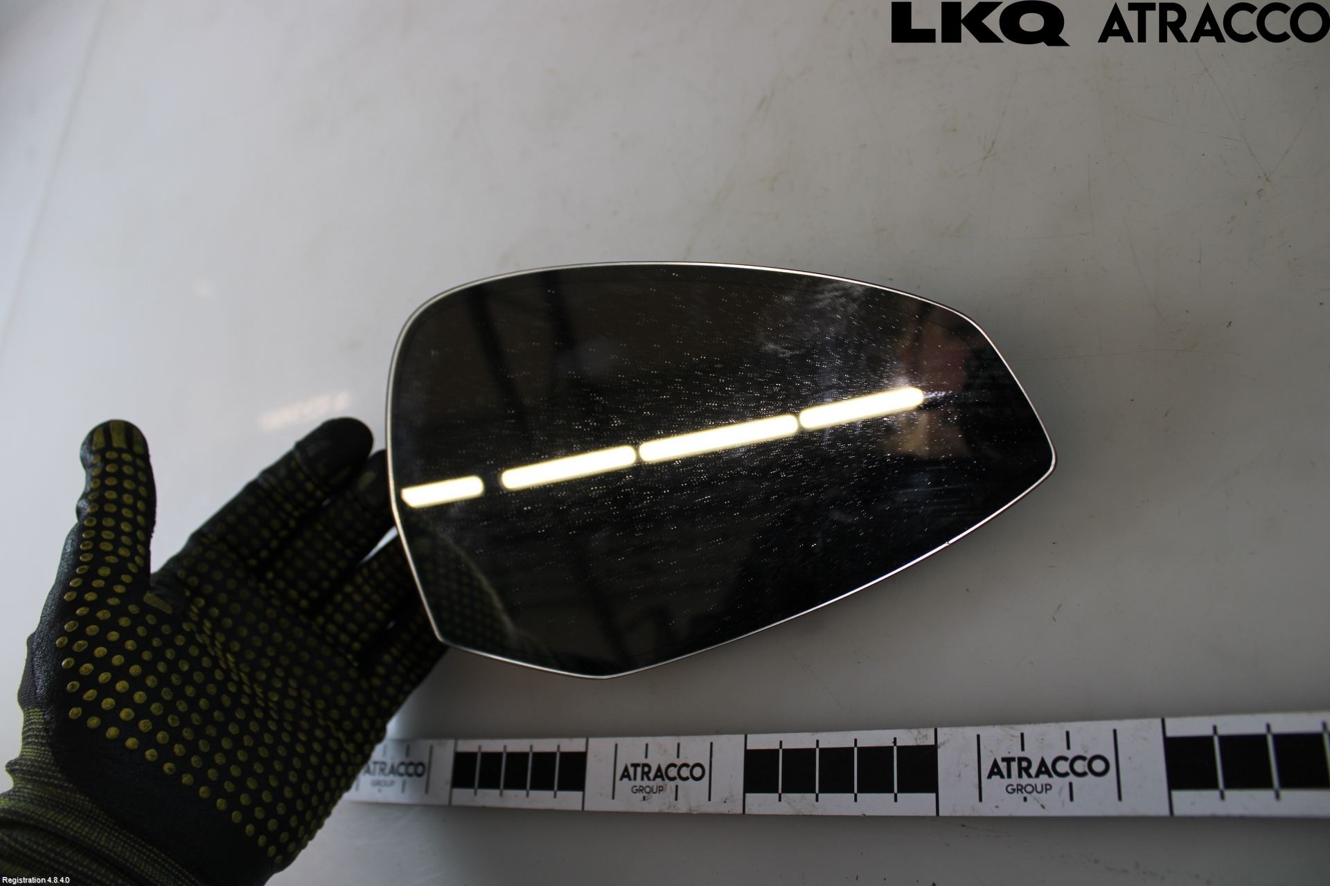 Audi A4/S4 B9 20- Speil Glass H