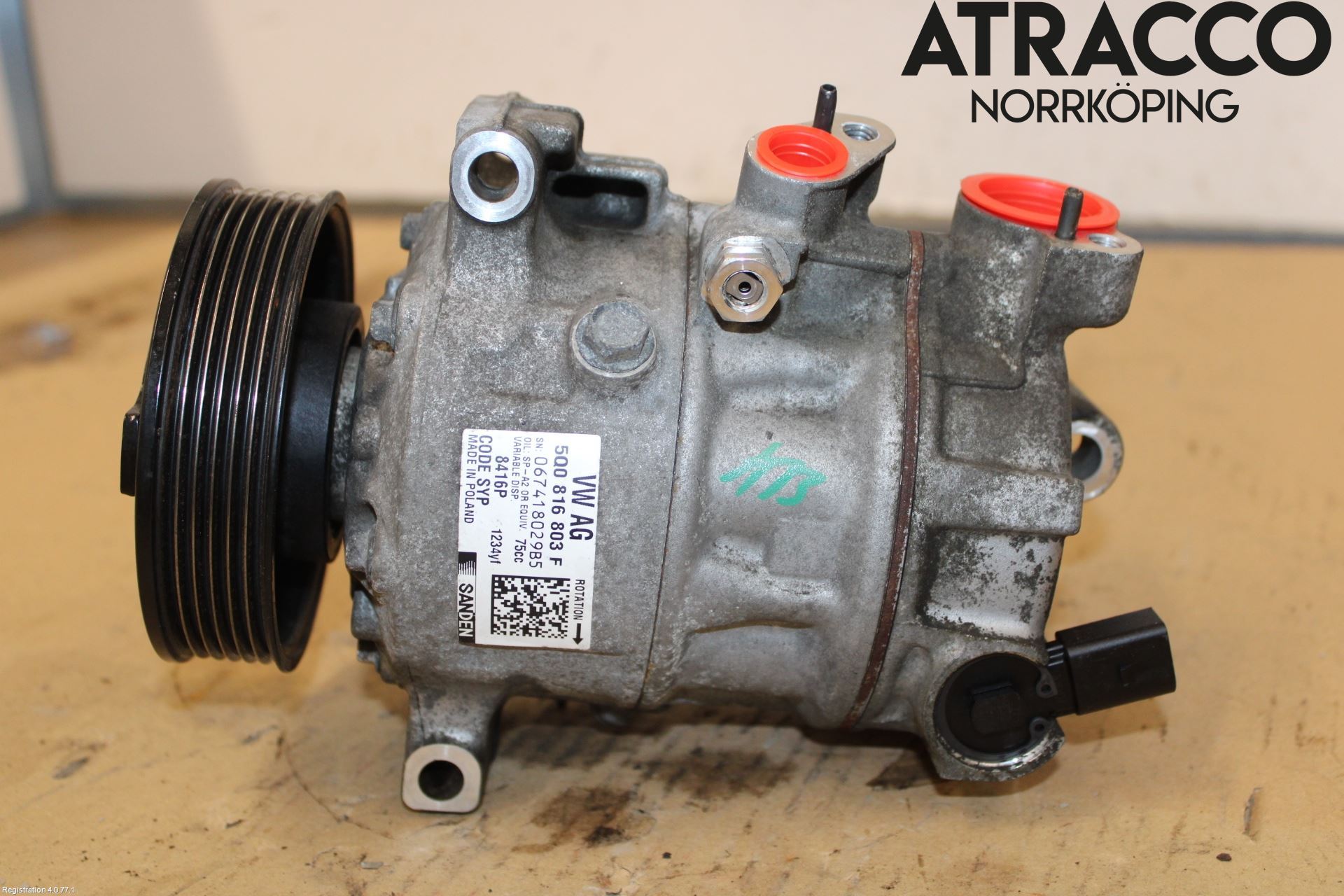 Seat IBIZA V 17-20 Varme Ac Kompressor