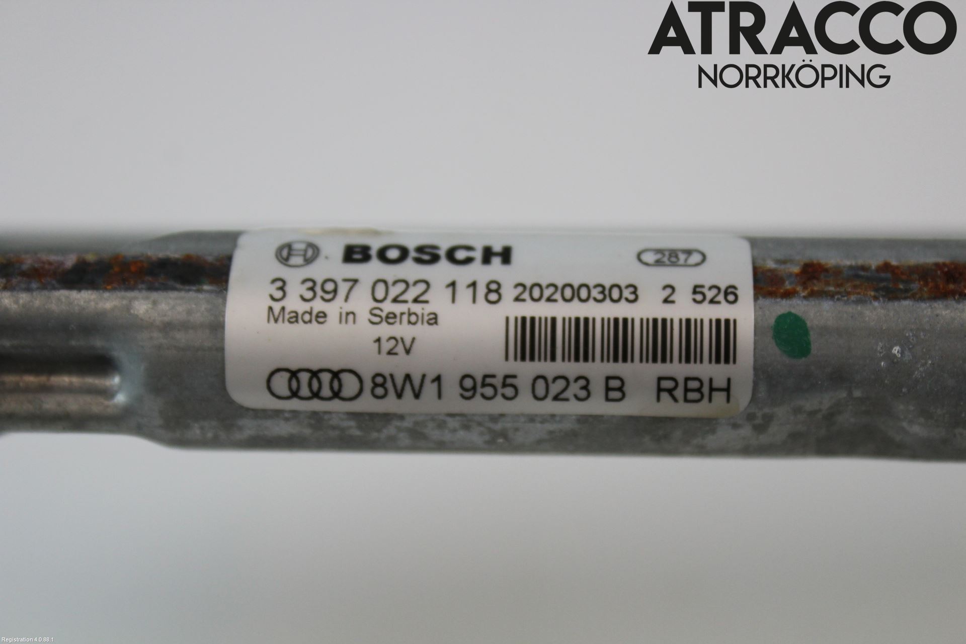 Audi A4/S4 B9 20- Viskeroverføring Frontrute