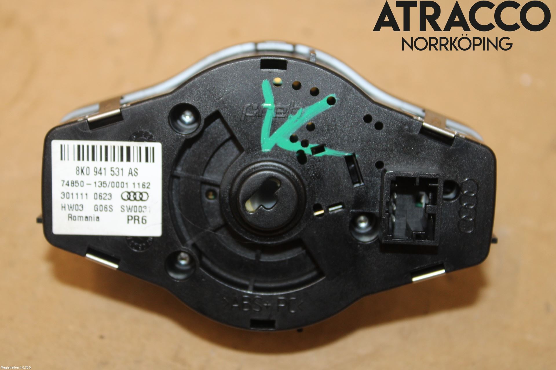 Audi A5 07-16 Bryter Hovedlys