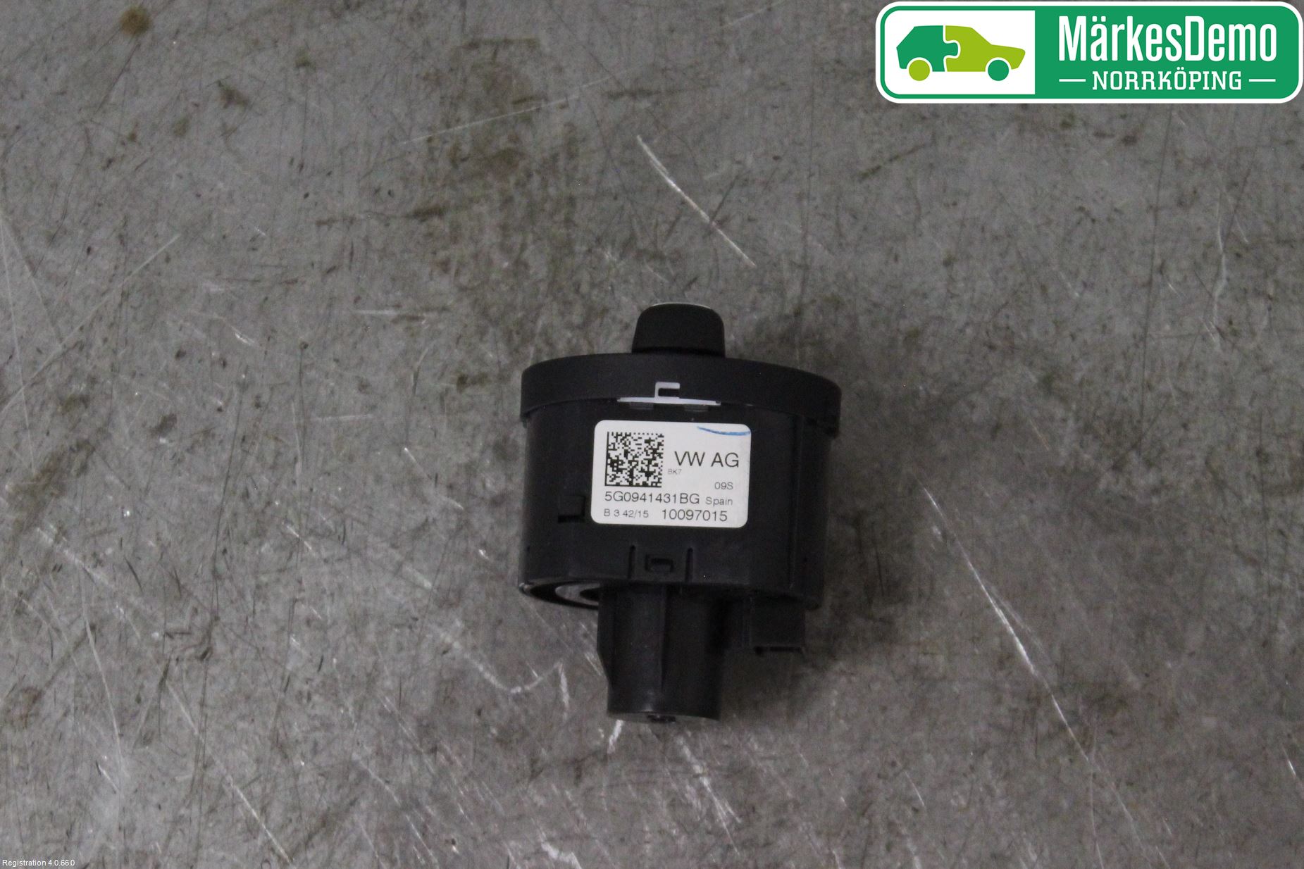 Volkswagen VW GOLF SPORTSVAN 15-20 Bryter Hovedlys