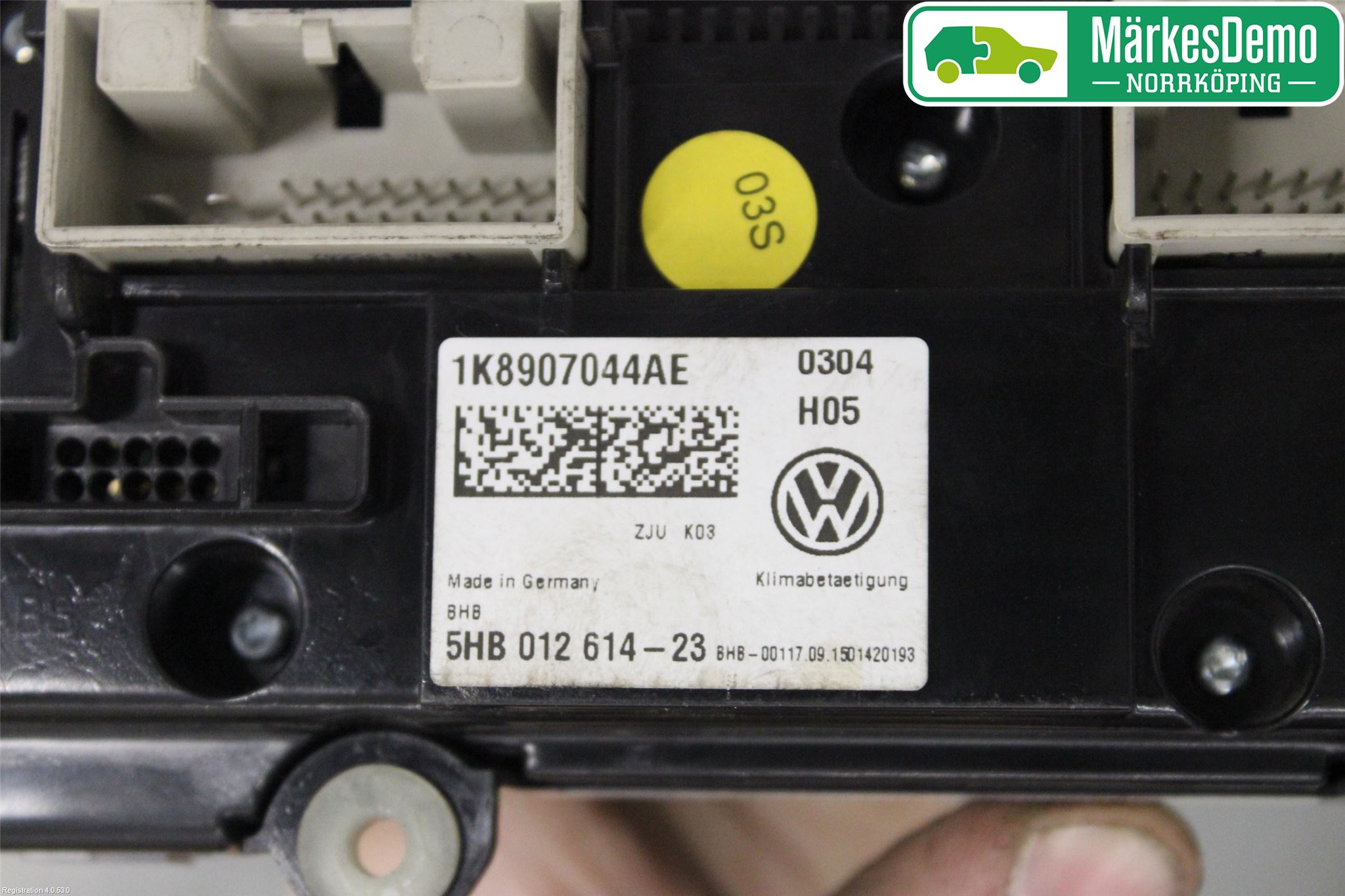 Volkswagen VW CADDY 16-20 Varmeapparat Panel(Regulering)