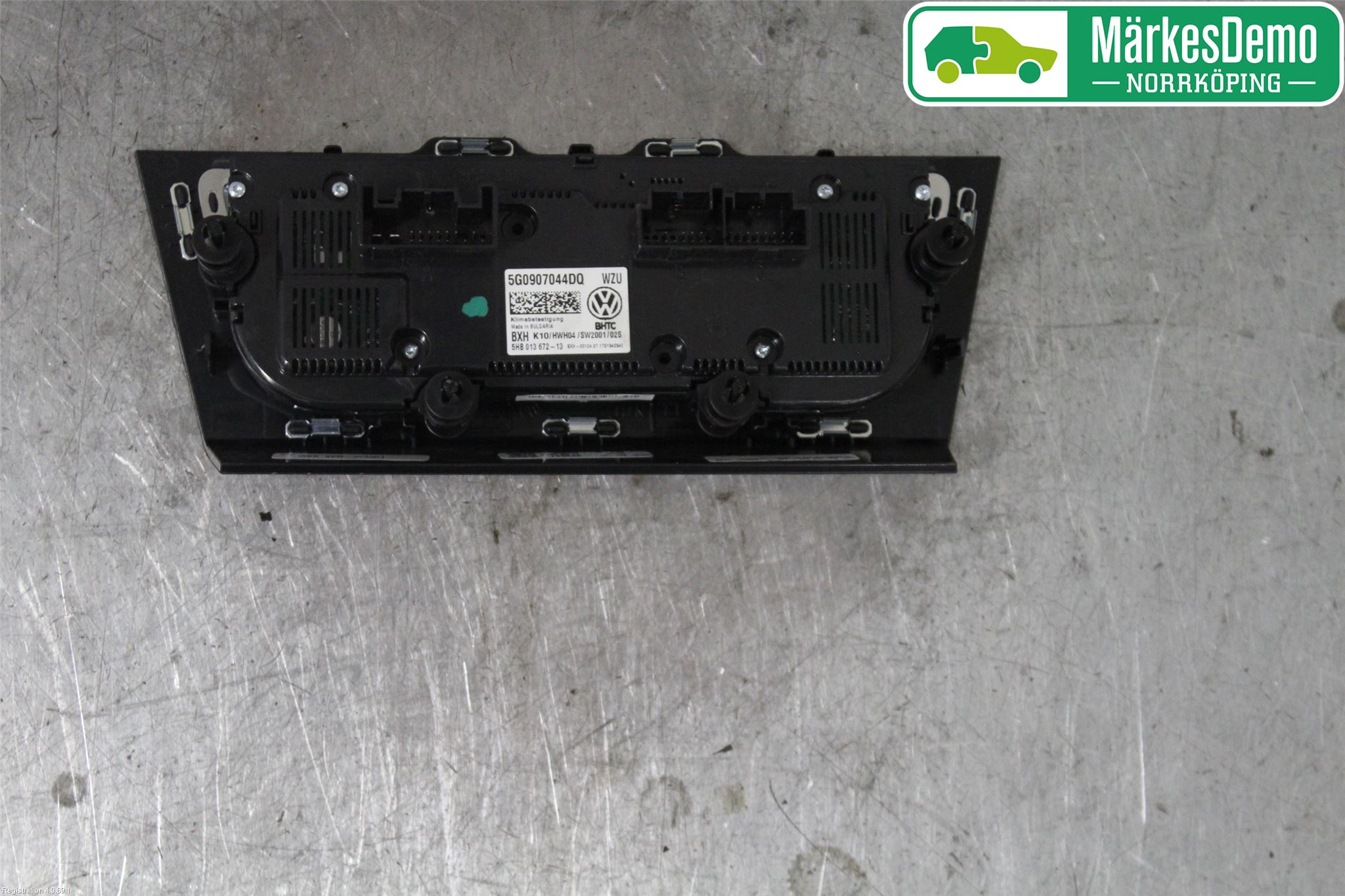 Volkswagen VW PASSAT 15-19 Varmeapparat Panel(Regulering)
