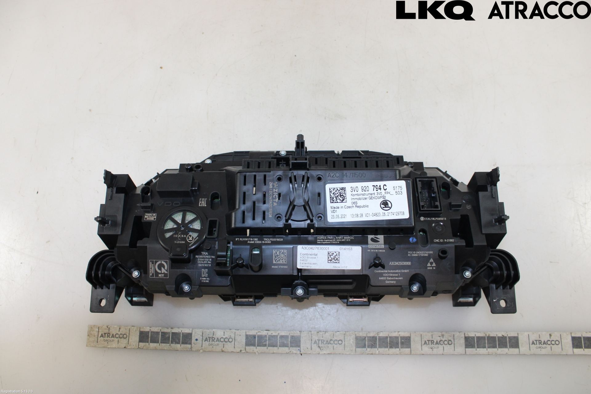 Skoda SUPERB 16-24 Instr Kombinert