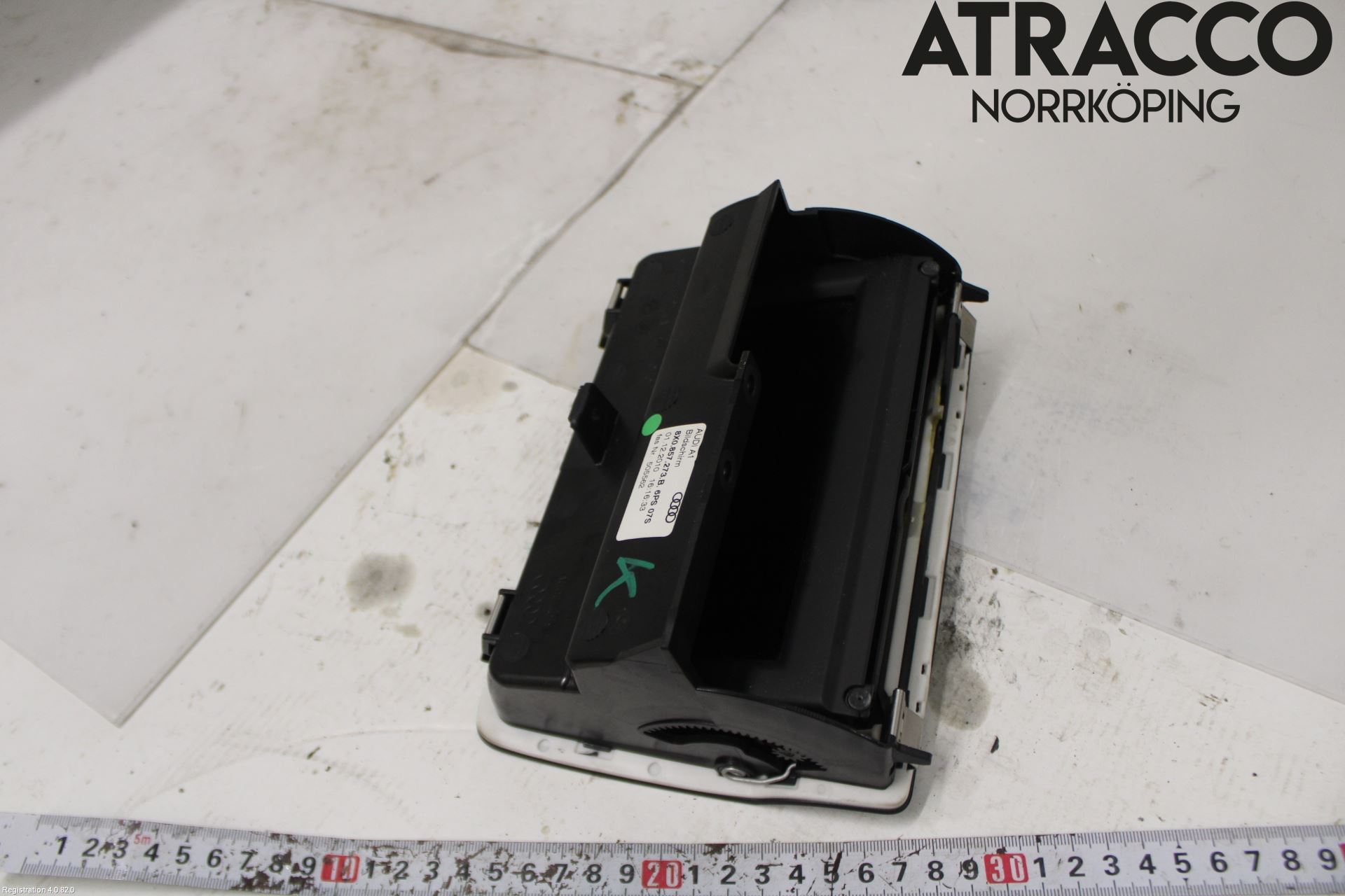 Audi A1/S1 11-18 Instr Skjerm Dvd-Gps-Ac-Tlf