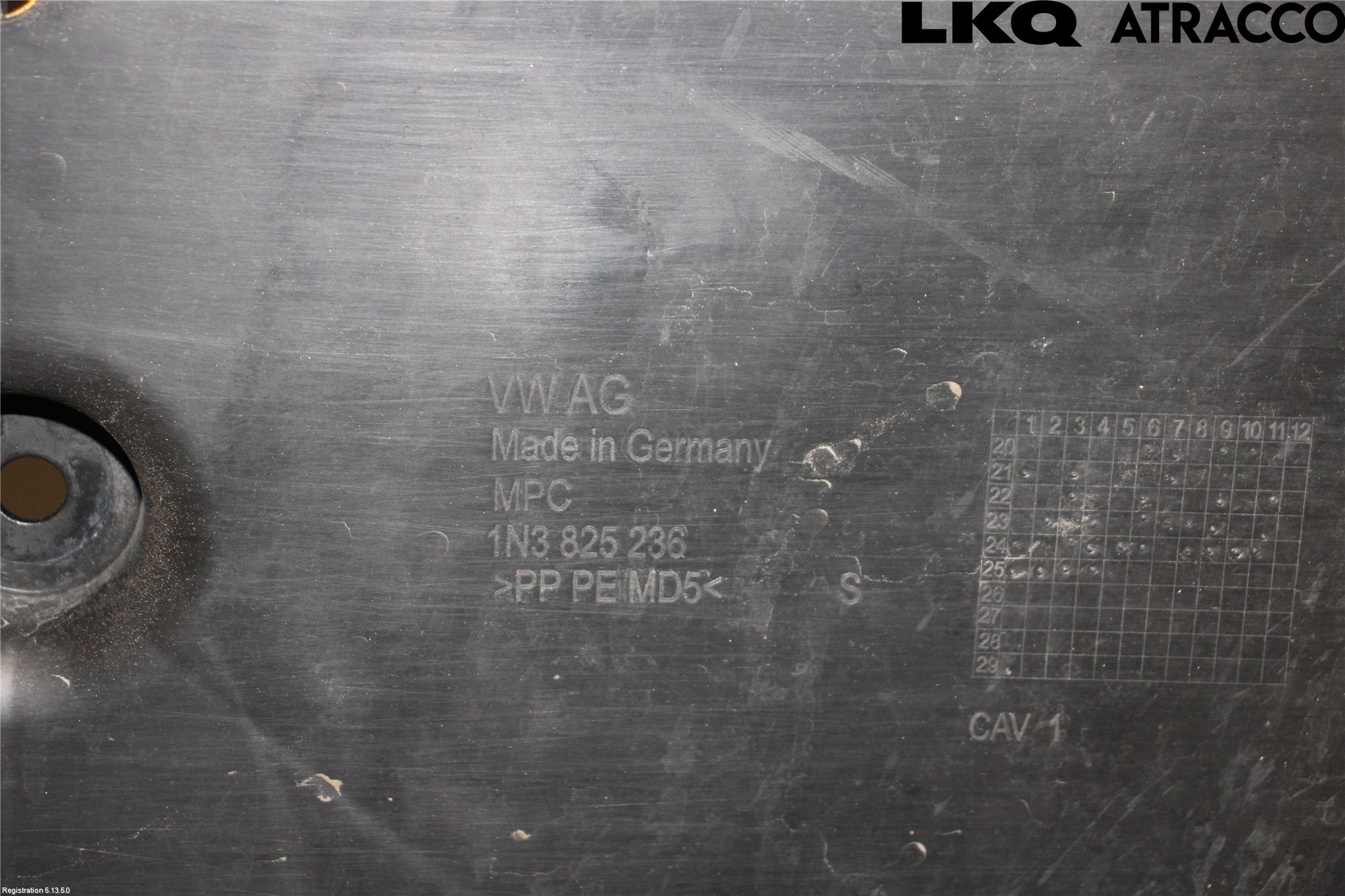 Volkswagen VW ID BUZZ/CARGO 22- Bunnplate U Motor-Gear-Dørk