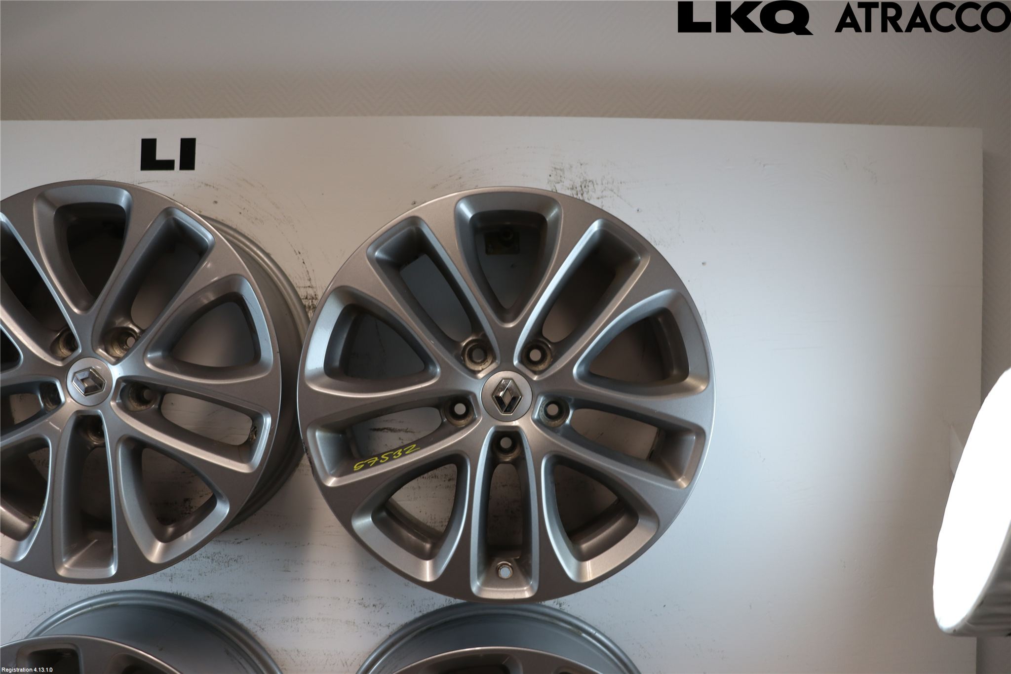 Renault MEGANE IV 16-23 Felg Aluminium Sett 4Stk