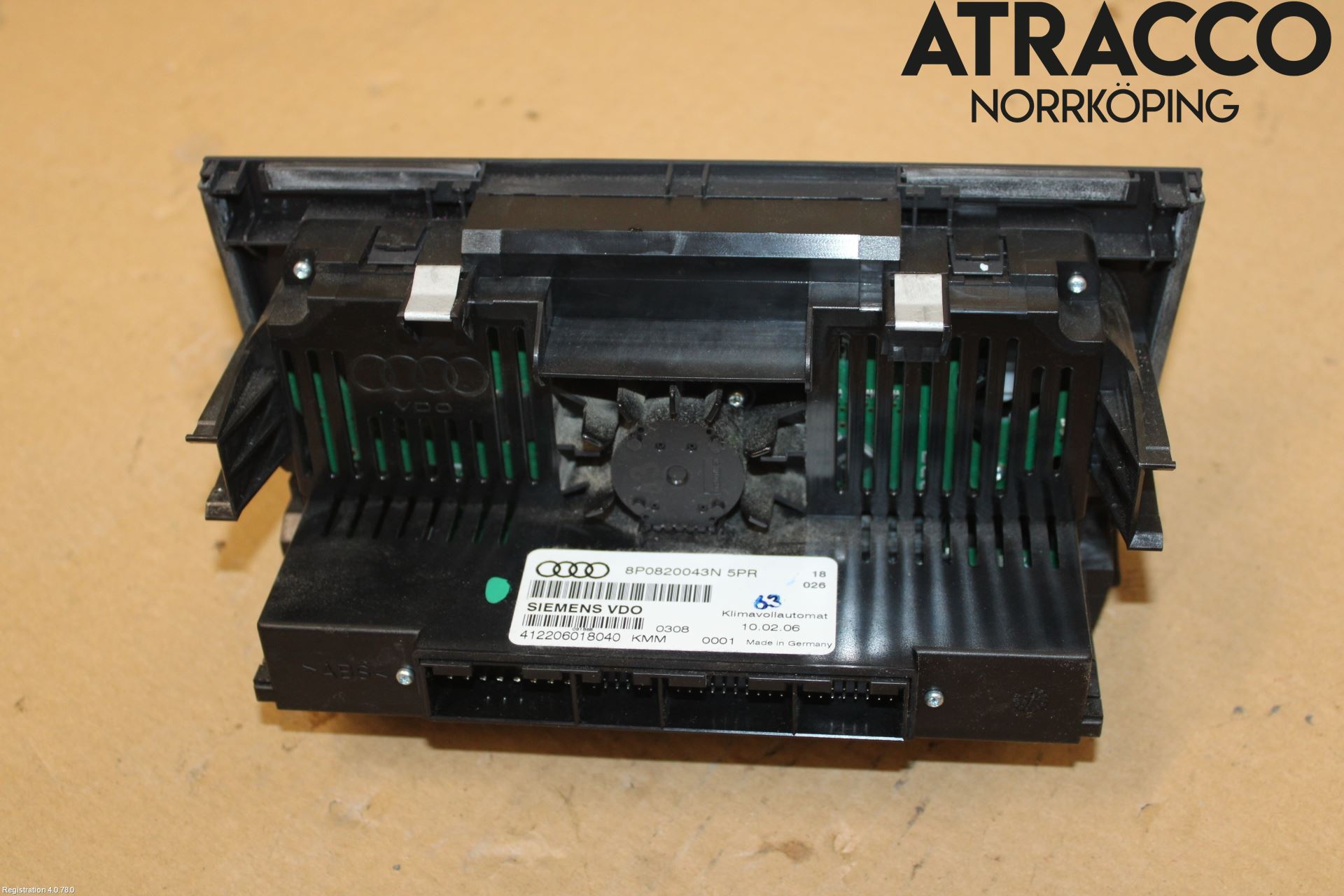 Audi A3/S3 05-13 Varmeapparat Panel(Regulering)