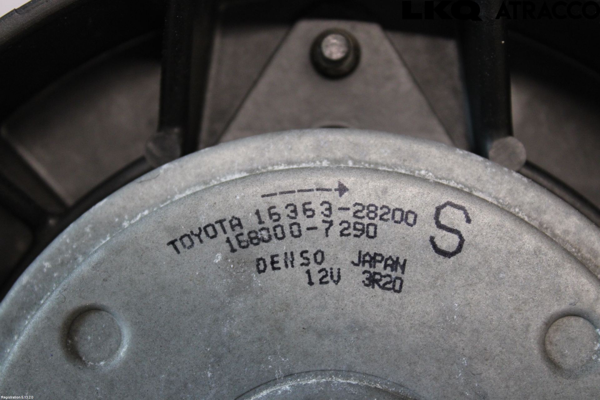 Toyota VERSO-S 11-16 Kjølevifte Elektrisk