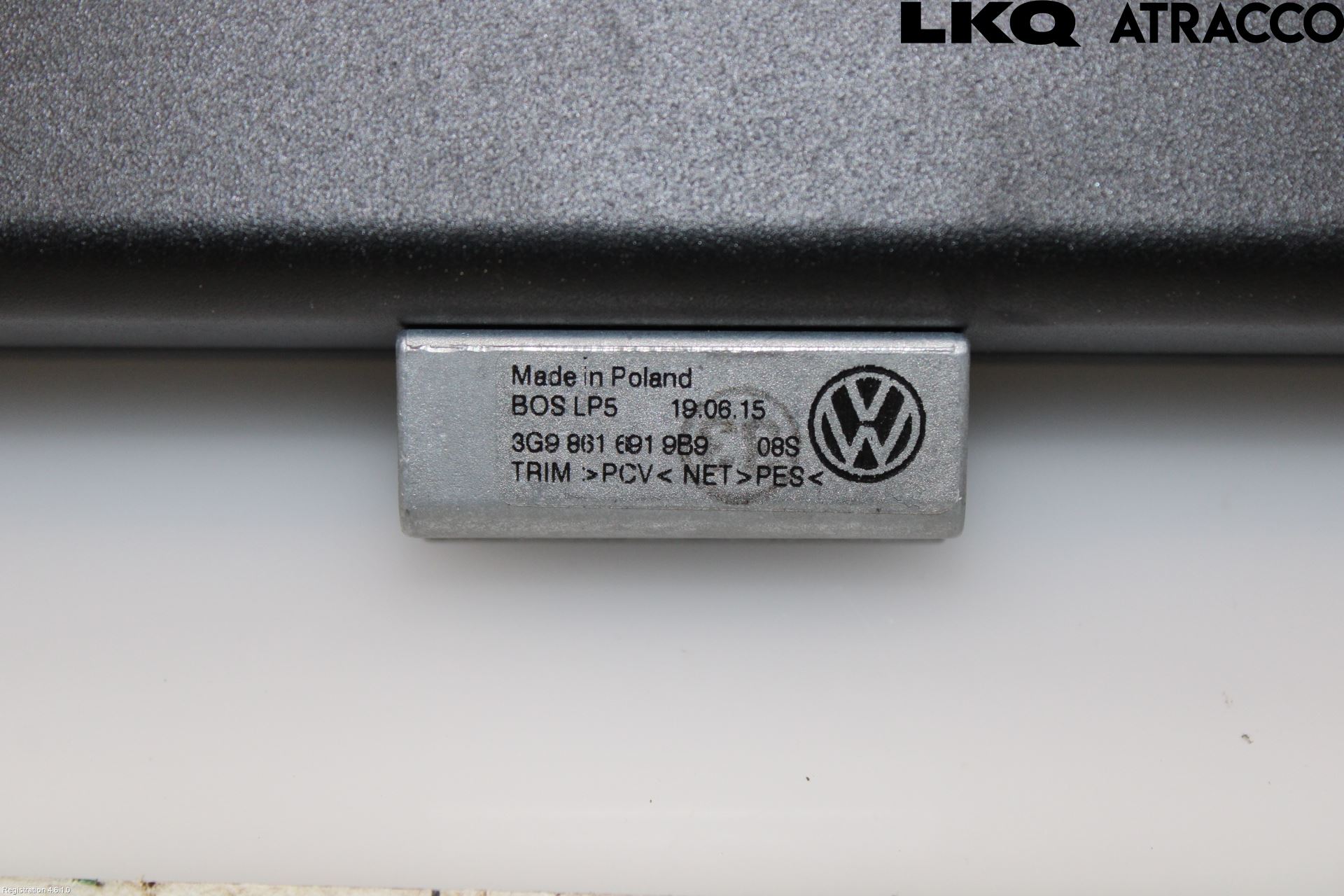 Volkswagen VW PASSAT 15-19 Innr Lastenett