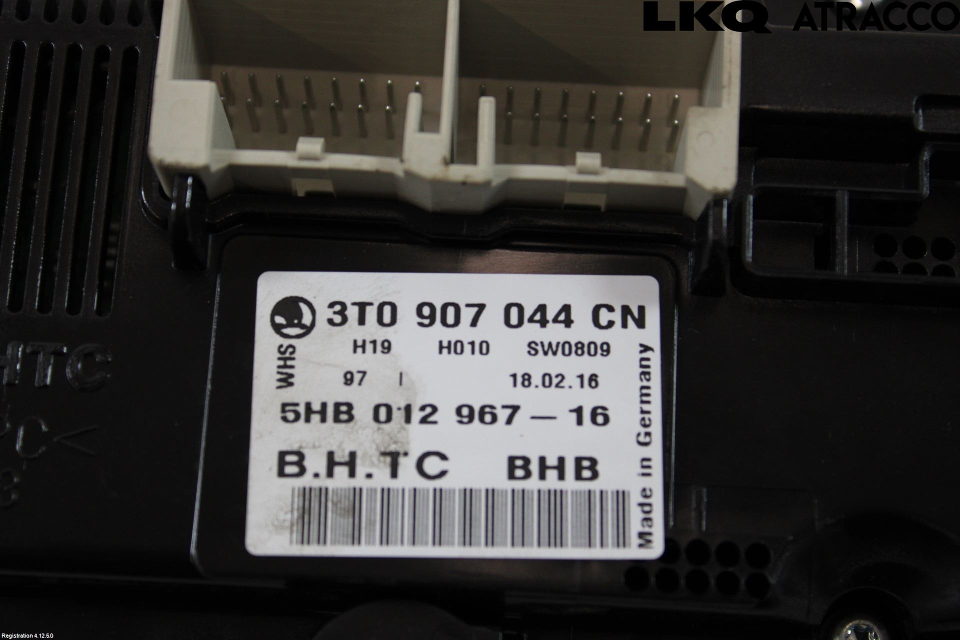 Skoda YETI Varmeapparat Panel(Regulering)