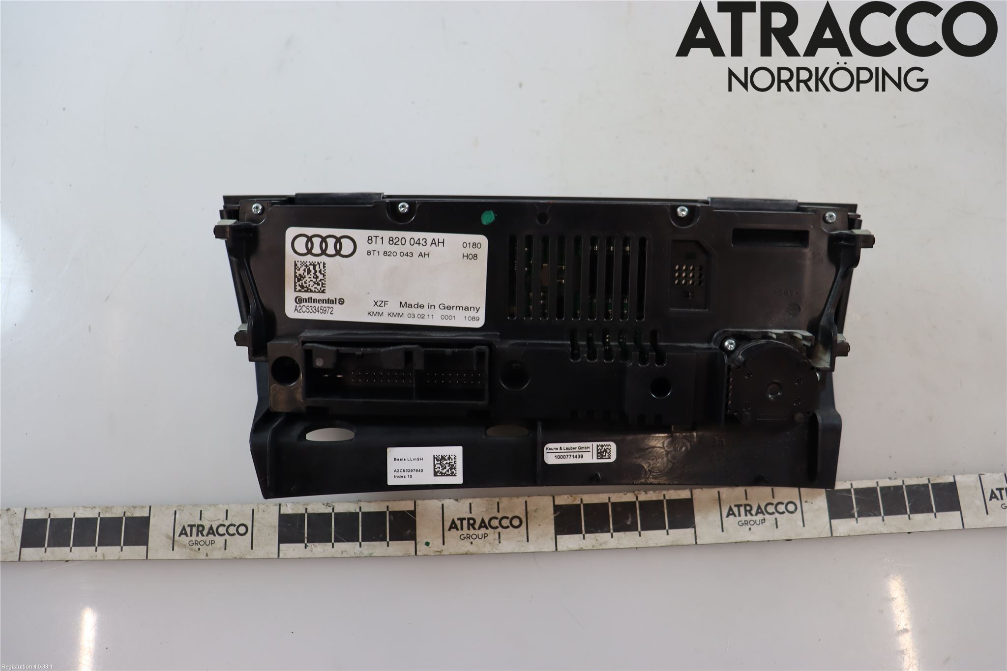 Audi A4/S4 08-11 Varmeapparat Panel(Regulering)