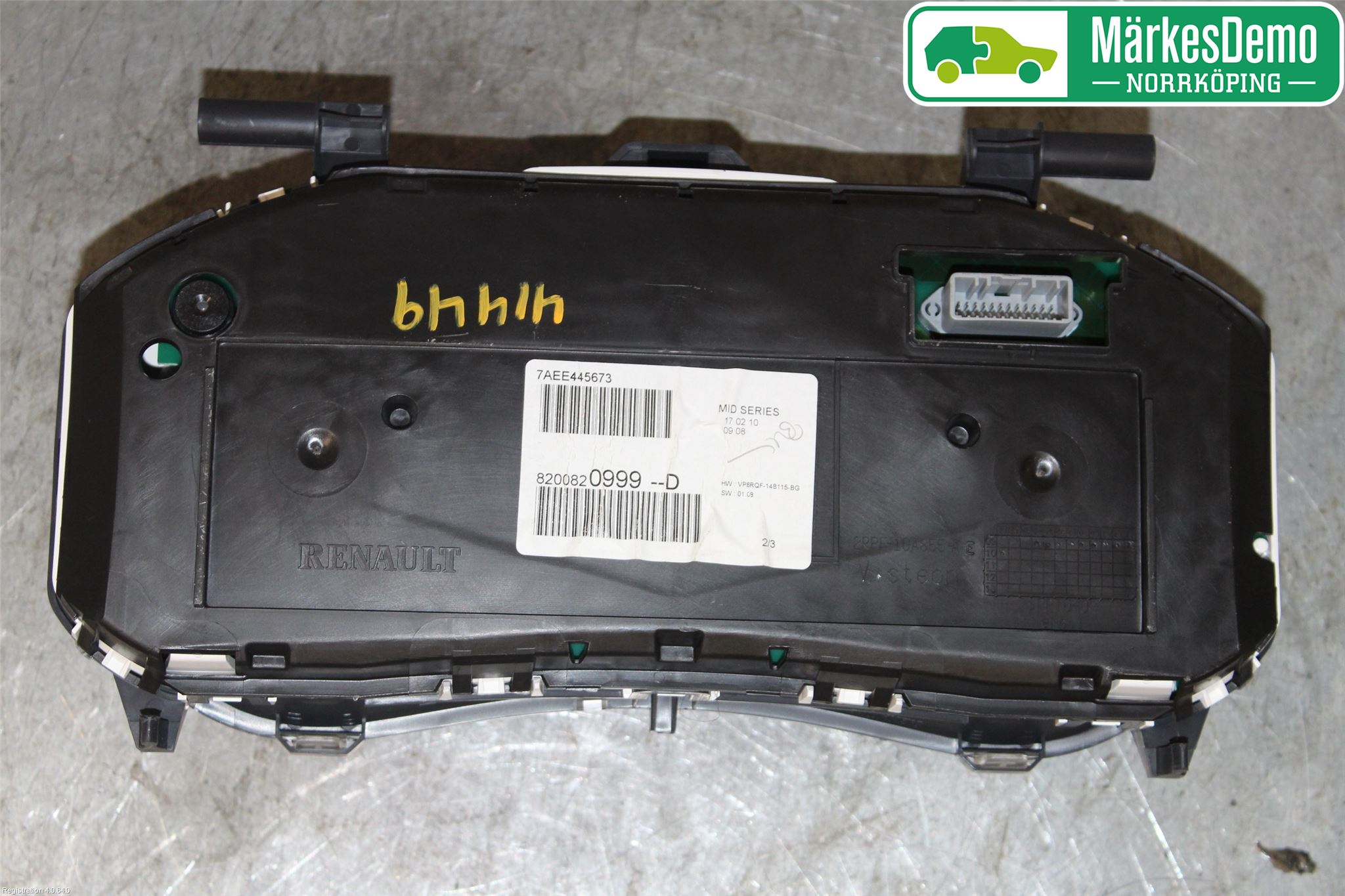 Renault CLIO III  09-12 Instr Kombinert
