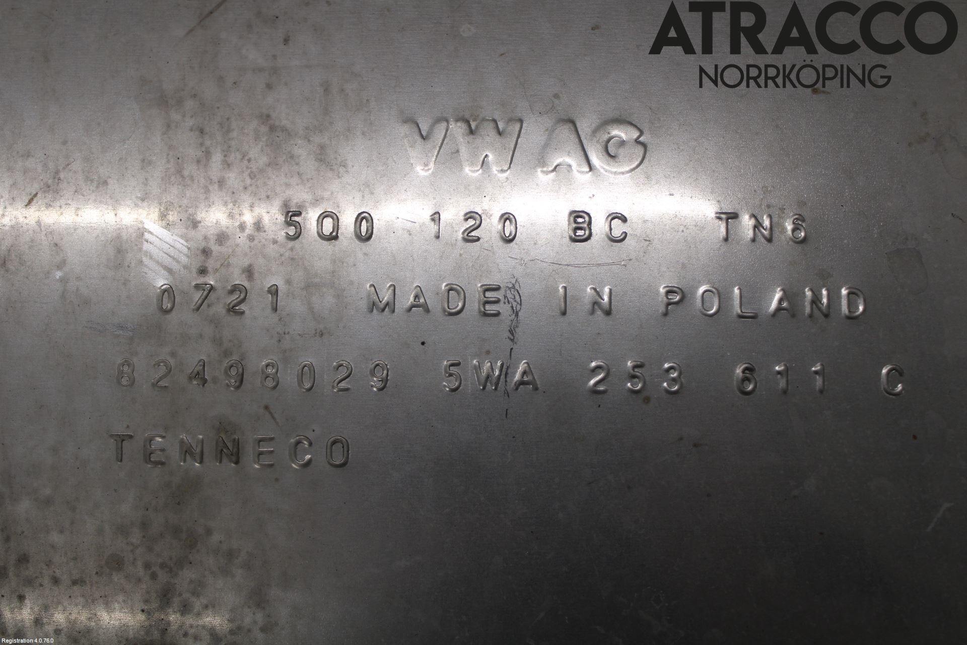 Audi A3/S3 8Y 21- Eksos Halvsett