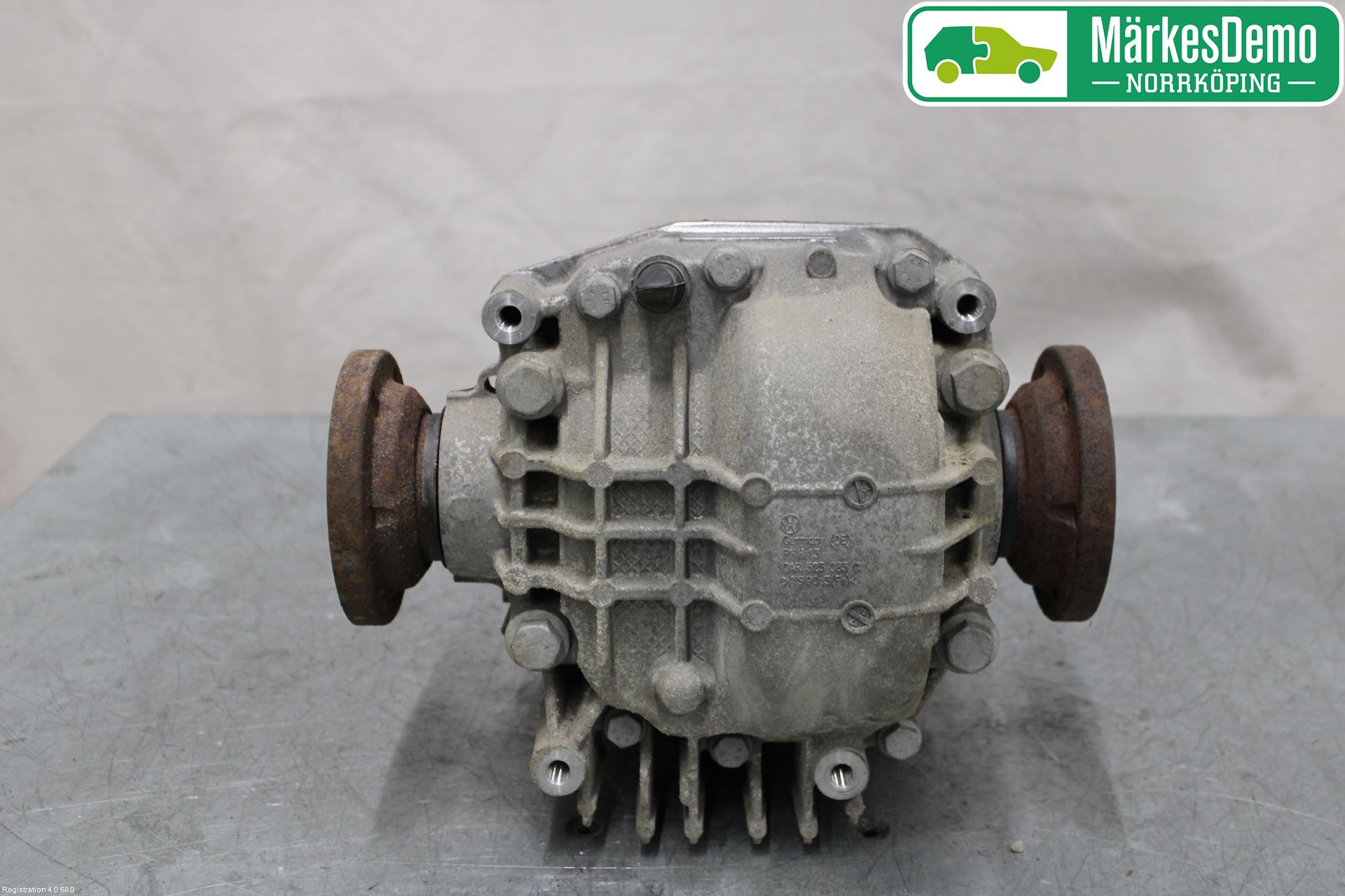 Audi A6/S6 4G 11-18 Bakaksel Kardang Bak -Diff
