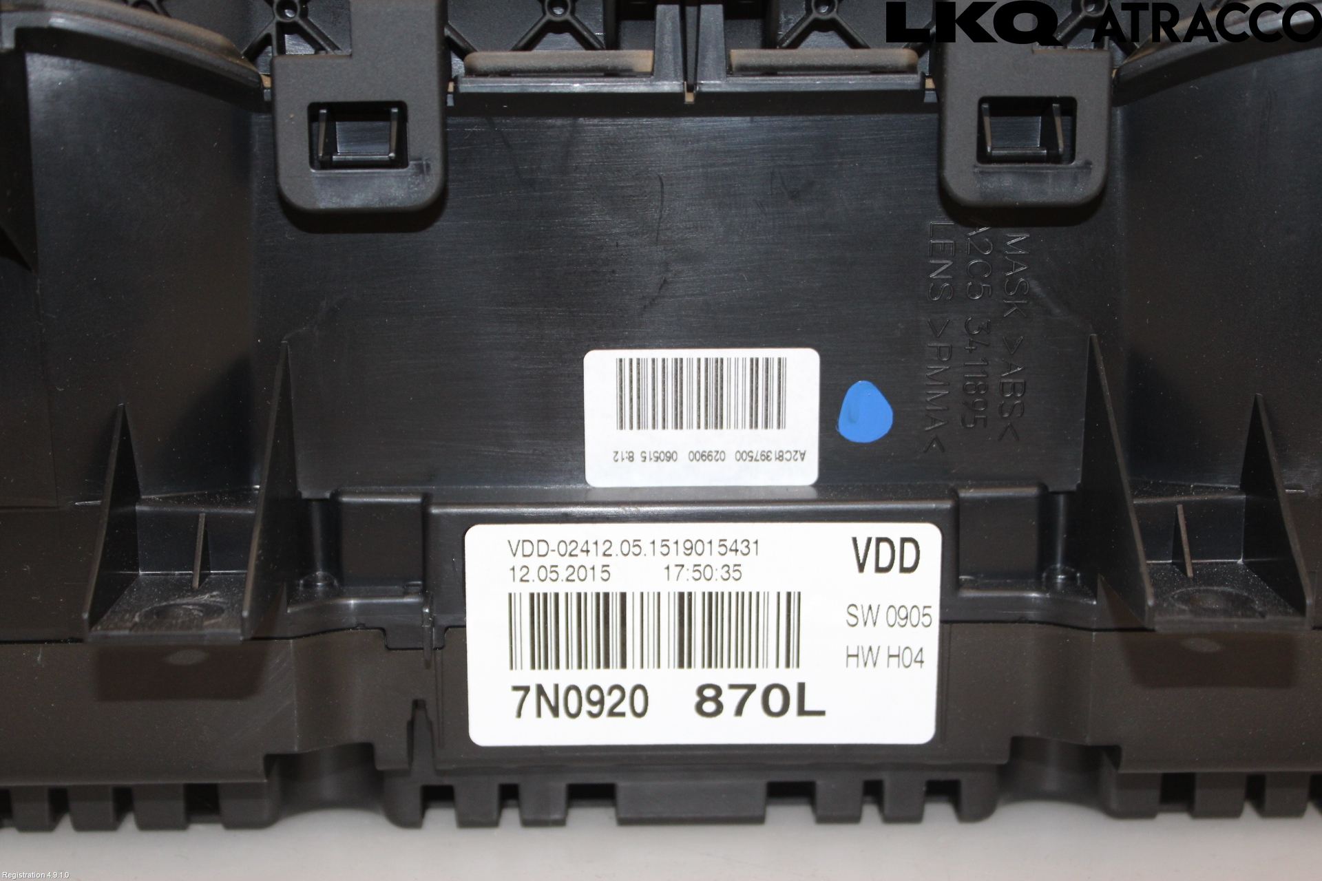 Volkswagen VW SHARAN 11- Instr Kombinert