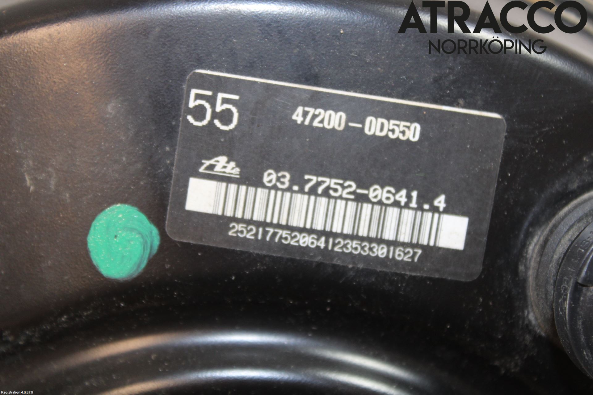 Toyota YARIS XP130 12-14 Bremseservo
