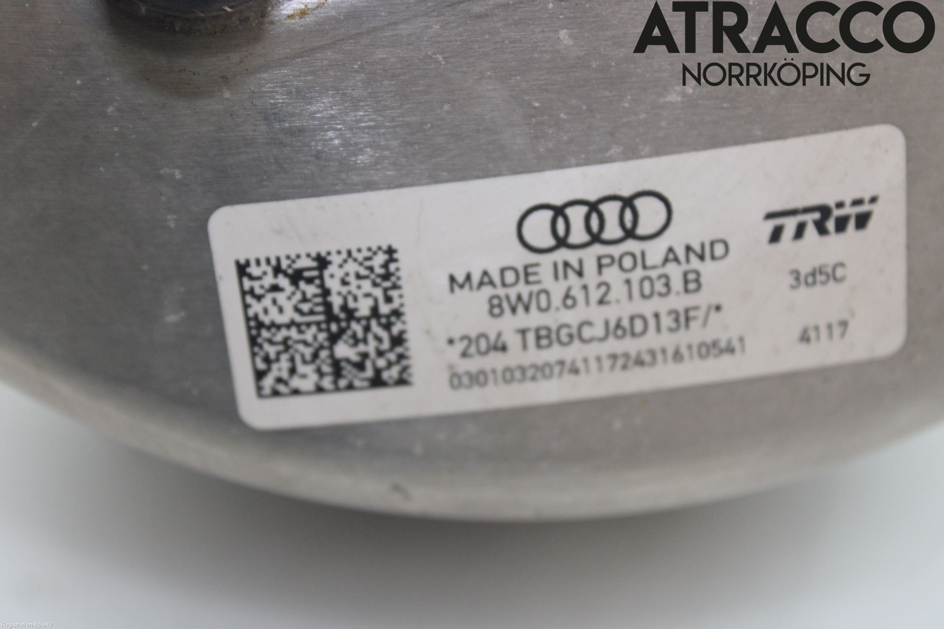 Audi A4/S4 B9 16-19 Bremseservo