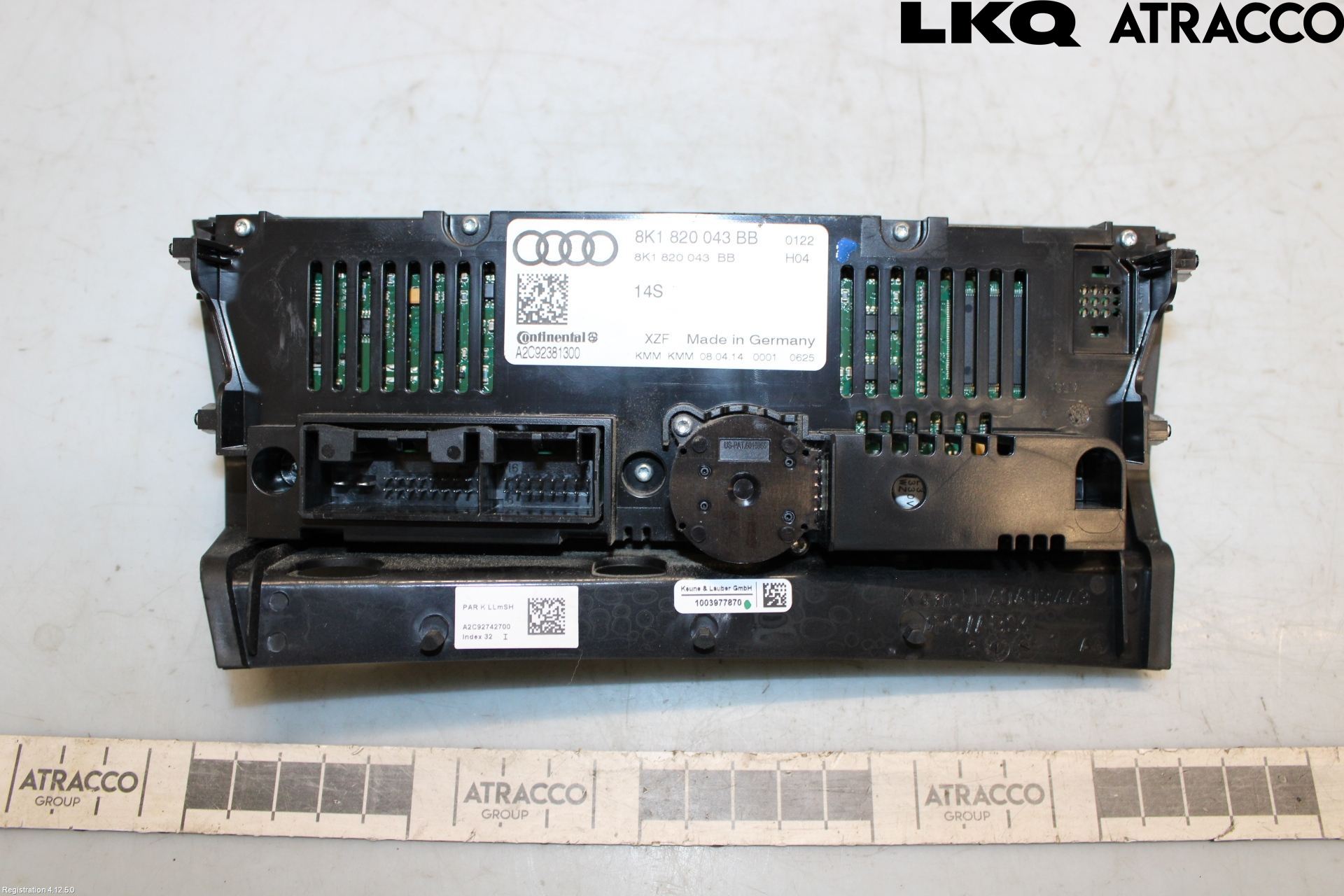 Audi A4 ALLROAD 09-16 Varmeapparat Panel(Regulering)