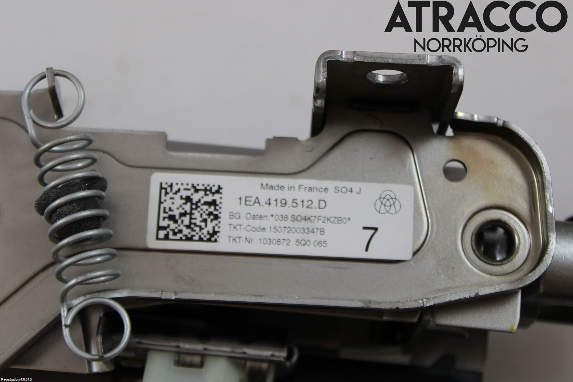 Volkswagen VW ID.3 21- Rattakselaggregat Justerbart