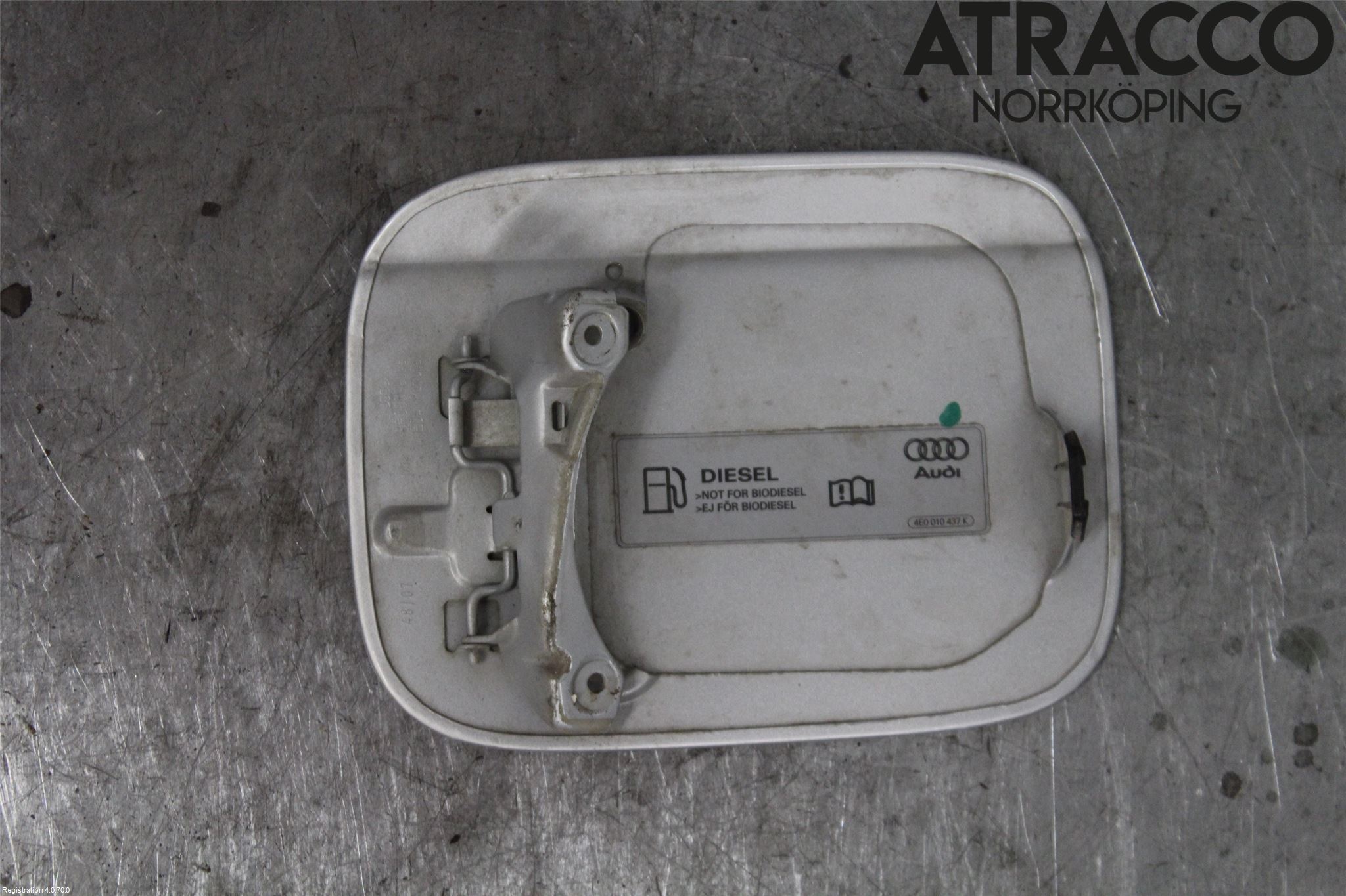 Audi A4/S4 05-07 Drivstoff Tankluke