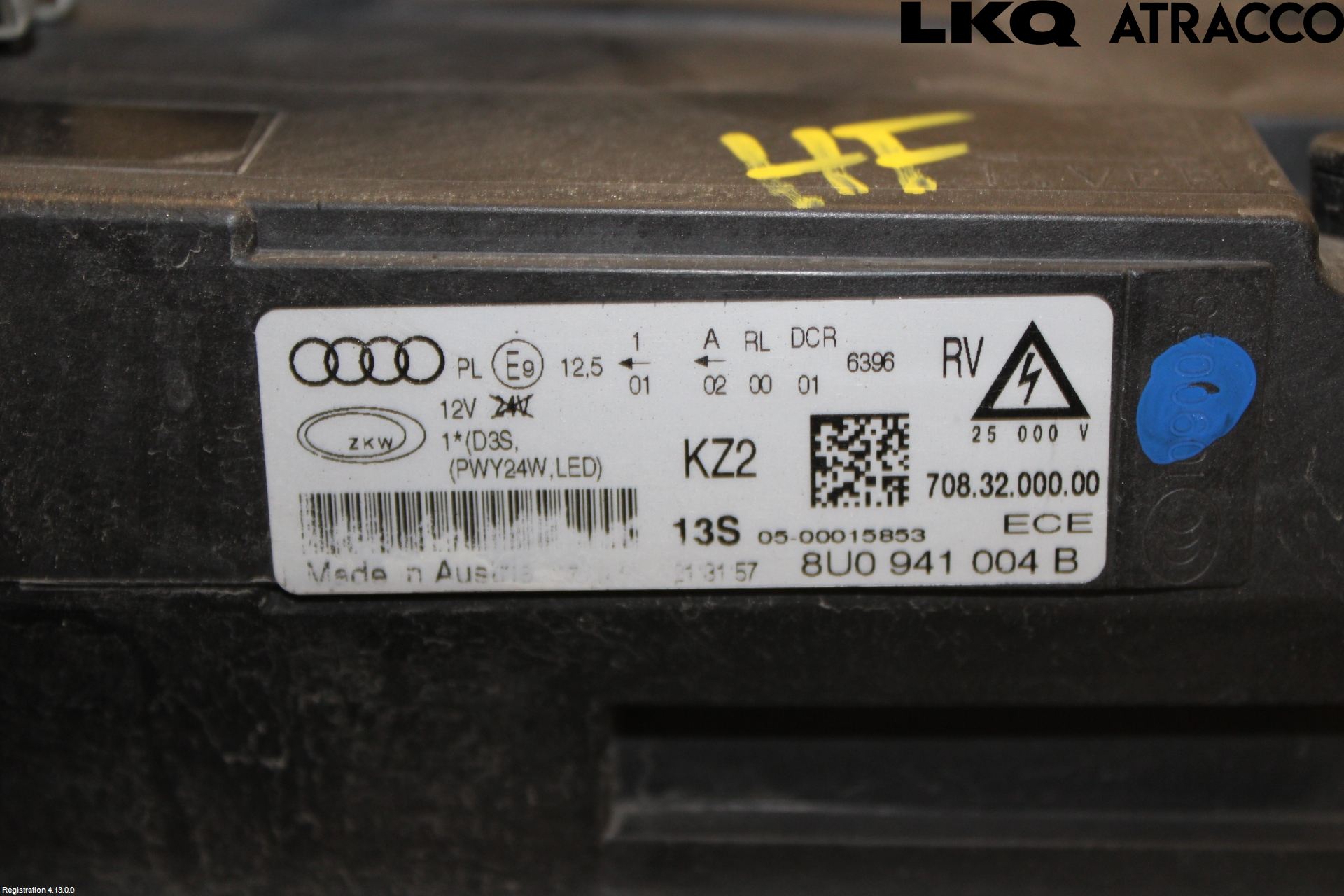 Audi Q3 8U 12-18 Frontlykt Høyre
