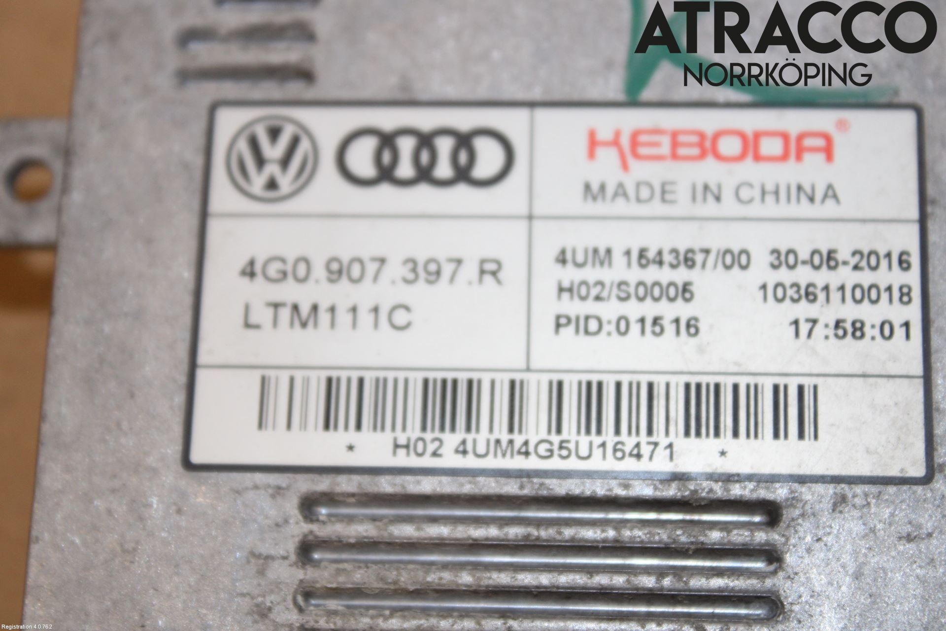 Audi A6/S6 4G 11-18 Styreenhet Xenon