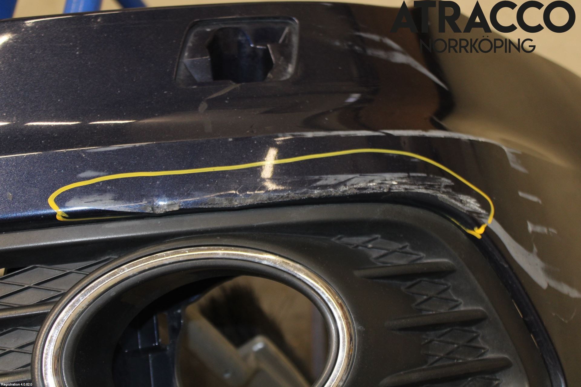 Volkswagen VW EOS  11- Støtfanger Foran Plastdeksel