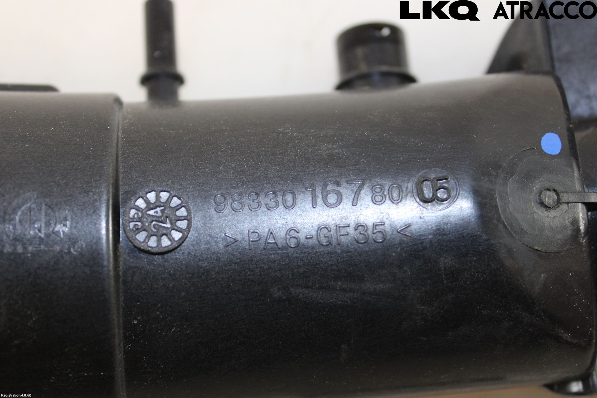 Opel ASTRA L 22- Intercooler Rør-Slange