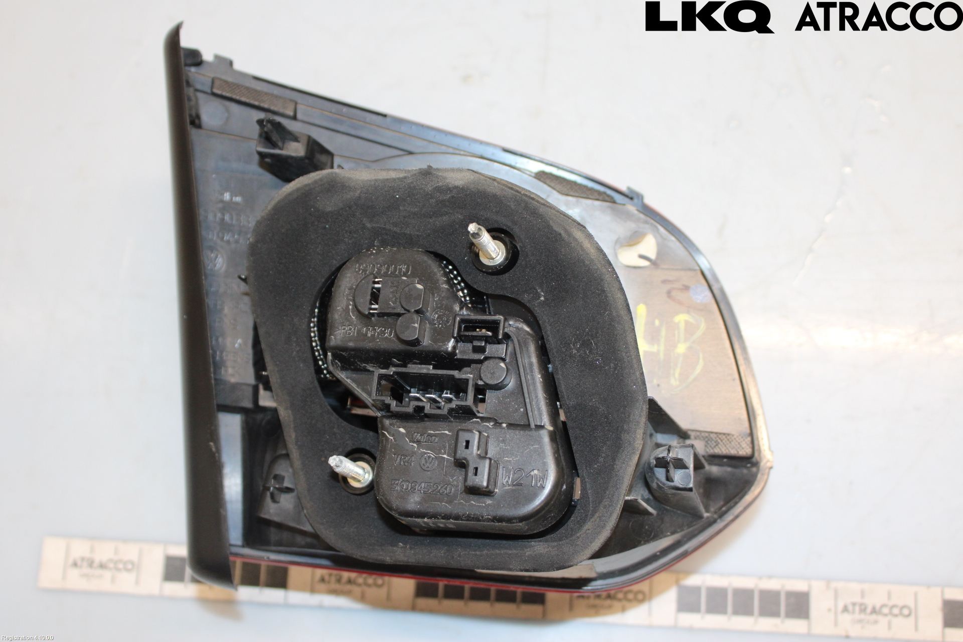 Volkswagen VW GOLF VI 09-13 Baklykt Høyre  På Luke(Indre)